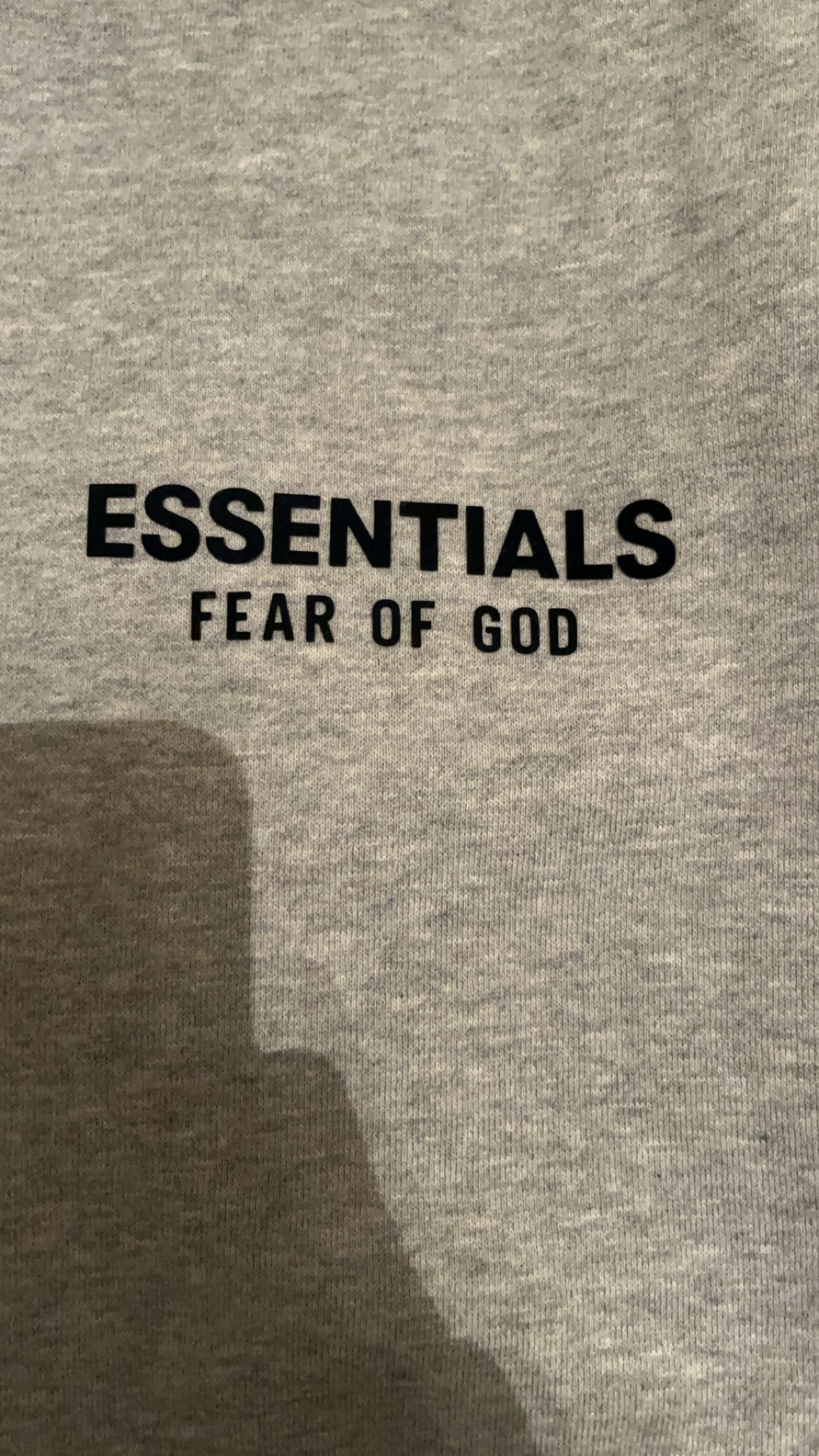 Essentials essentials heather grey hoodie Size US L / EU 52-54 / 3 - 9 Thumbnail