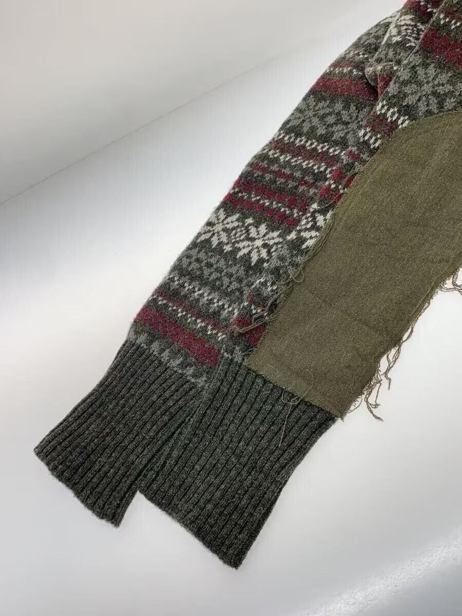 Comme des Garcons × Junya Watanabe Military Patch Nordic Wool Knit Sweater Size US S / EU 44-46 / 1 - 3 Thumbnail