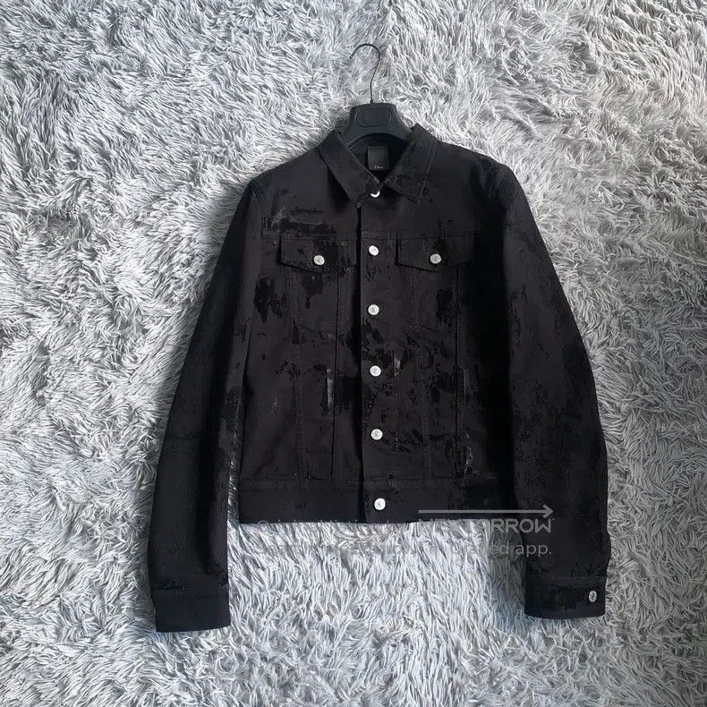 Dior Dior Paint and ink to make an old denim jacket Size US S / EU 44-46 / 1 - 1 Thumbnail
