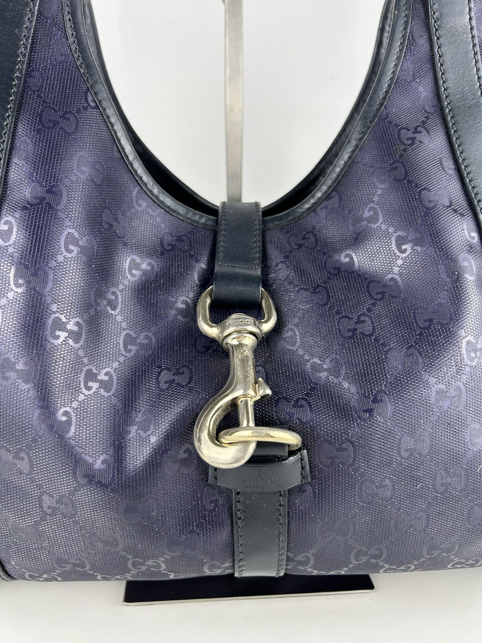Gucci Gucci Jackie gg monogram coated canvas handbag Size ONE SIZE - 7 Thumbnail