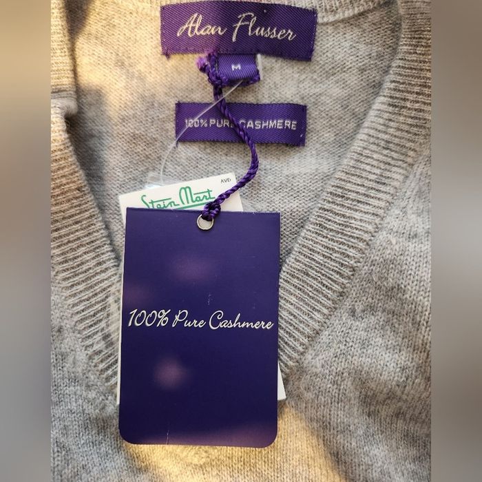 Alan flusser cashmere on sale sweater