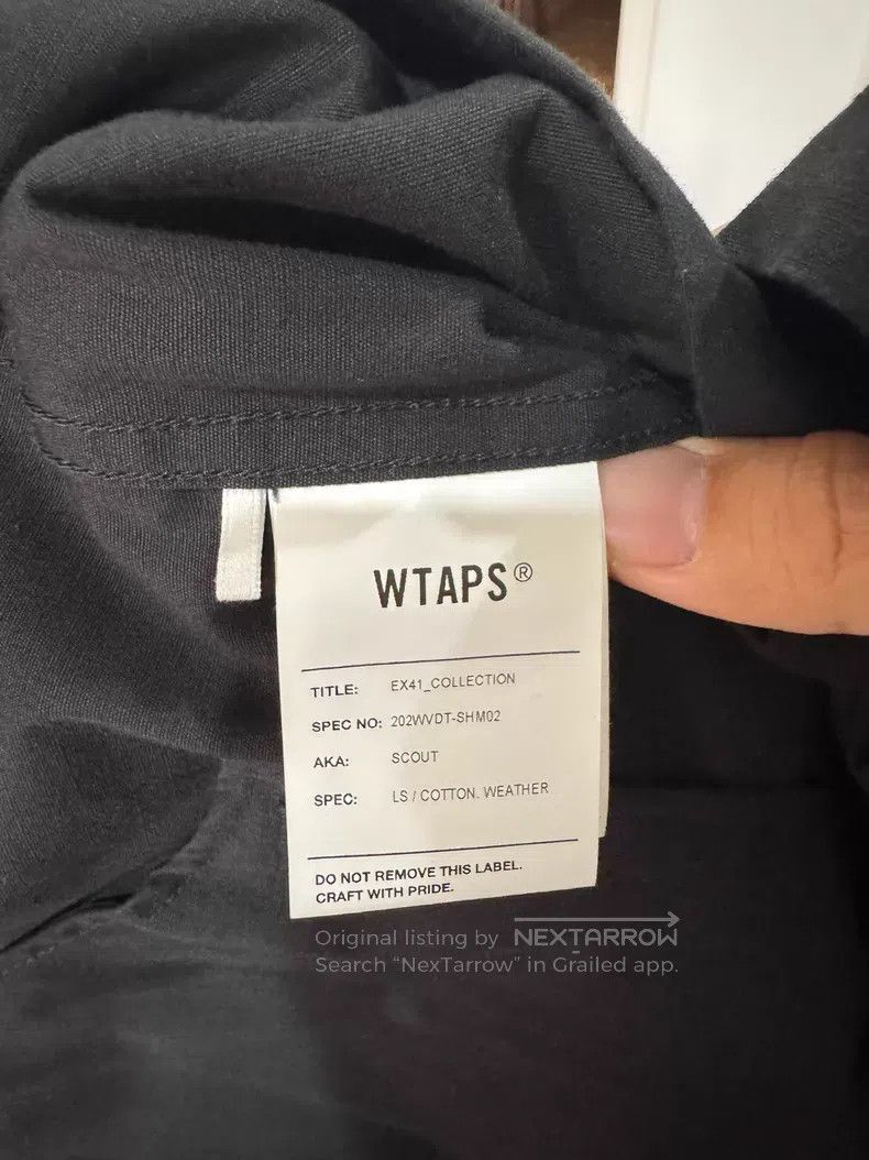 Wtaps Wtaps Collarless Two-Pocket Shirt Jacket Size US L / EU 52-54 / 3 - 8 Thumbnail