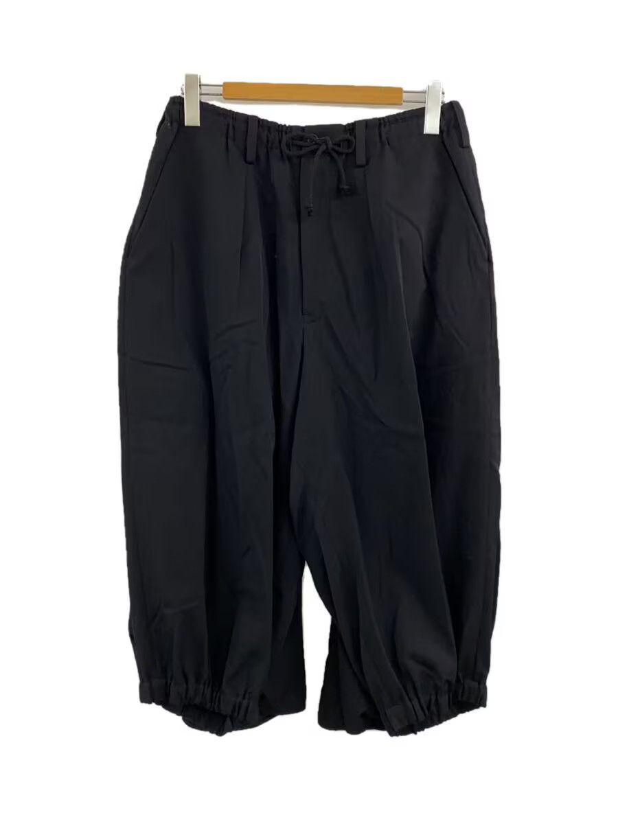 Yohji Yamamoto yohji yamamoto POUR HOMME 2/wool/black/plain Straight pants Size US 30 / EU 46 - 1 Thumbnail