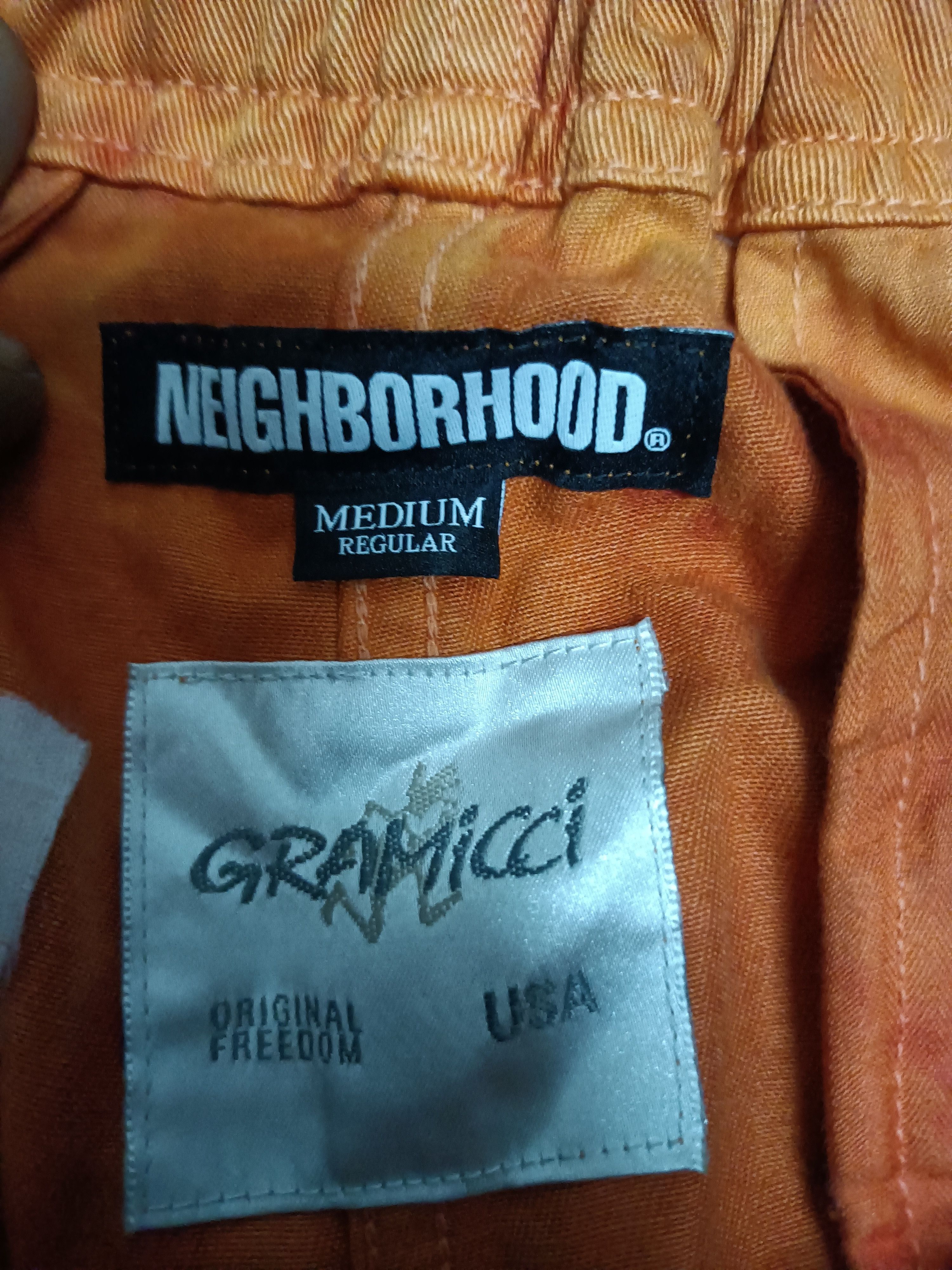 Neighborhood Gramicci Orange Tie-Dye Short Size US 34 / EU 50 - 17 Thumbnail