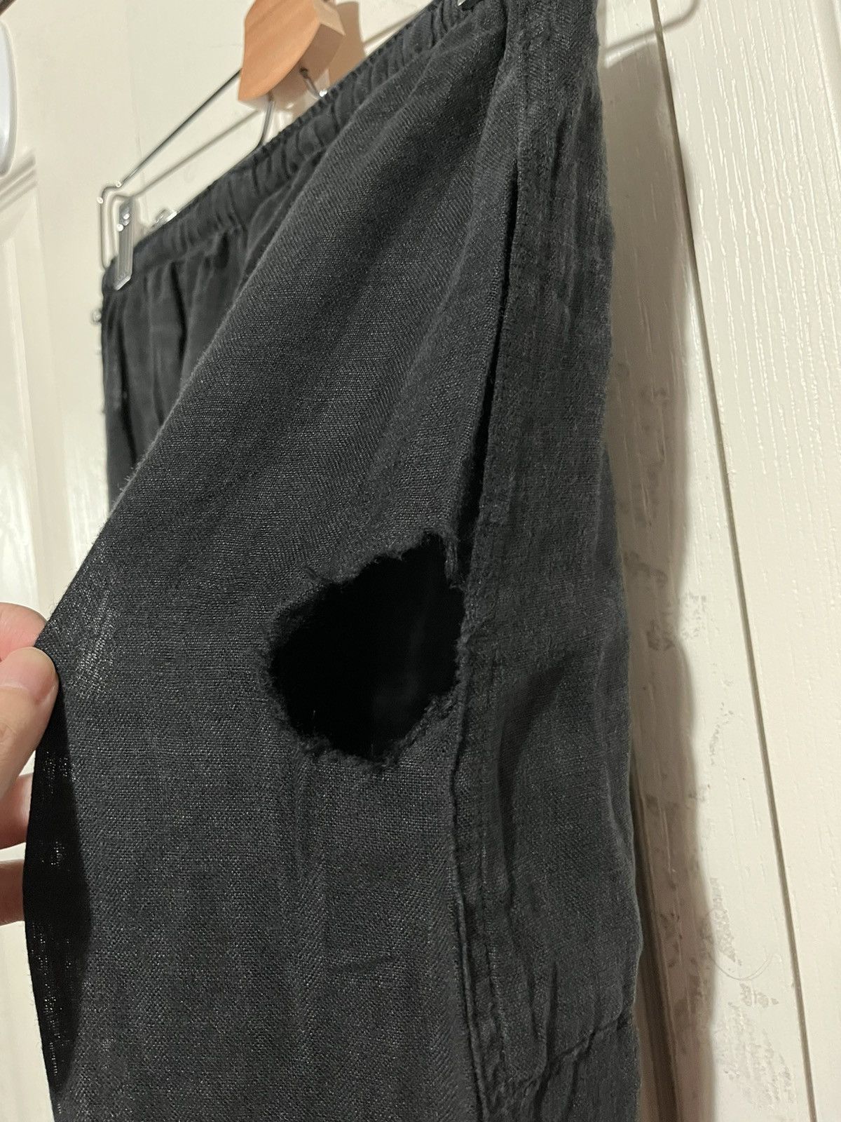 Staatsballett Black Linen Pants Size US 30 / EU 46 - 5 Thumbnail