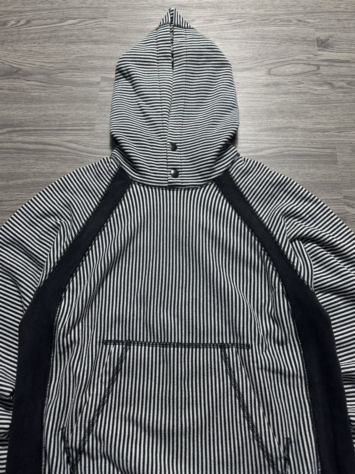 Engineered Garments Engineered Garments Strip Hoodie Size US S / EU 44-46 / 1 - 2 Thumbnail