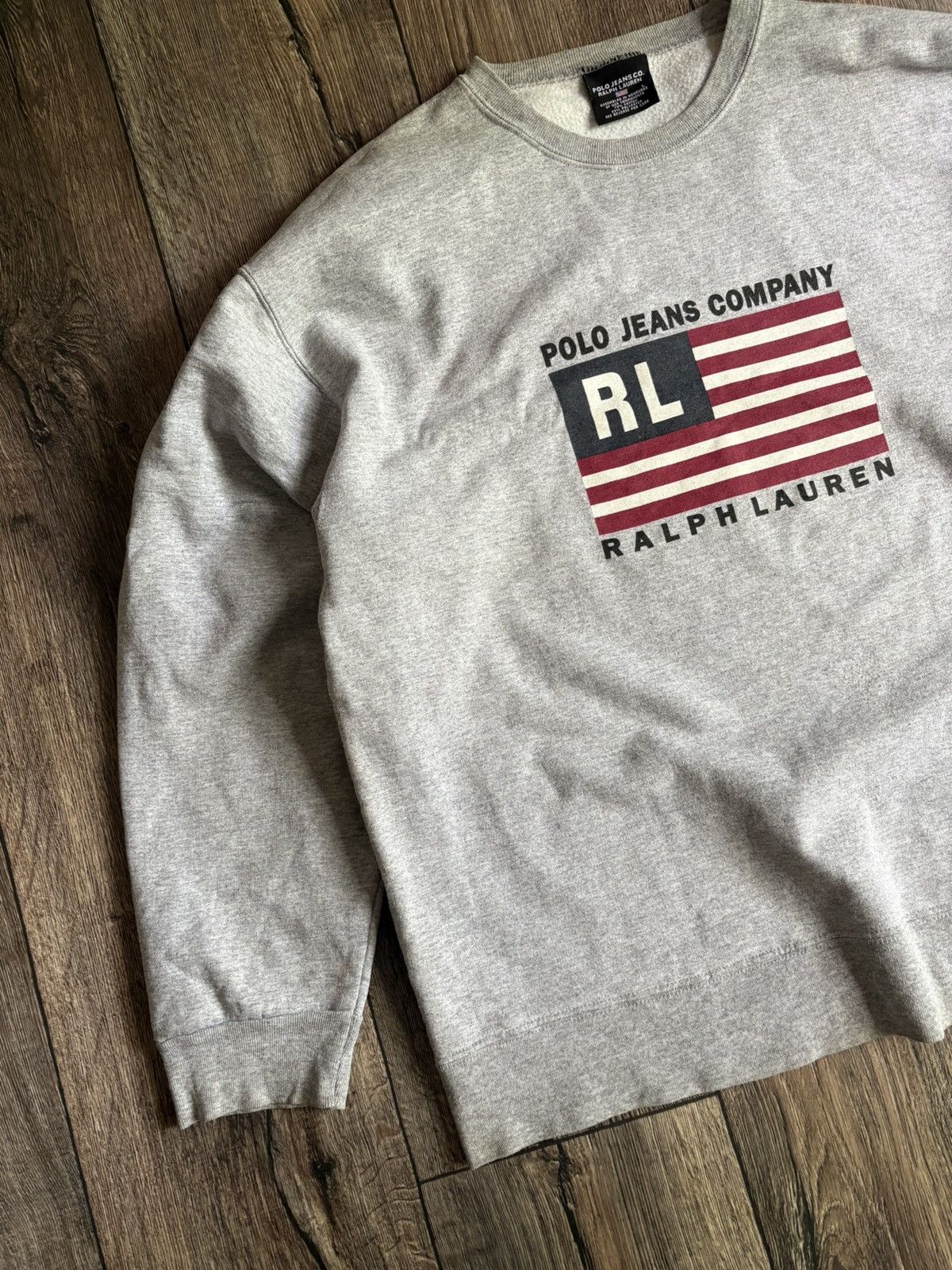Ralph Lauren Vintage Polo Jeans Company Ralph Lauren American Flag USA Size US L / EU 52-54 / 3 - 3 Thumbnail