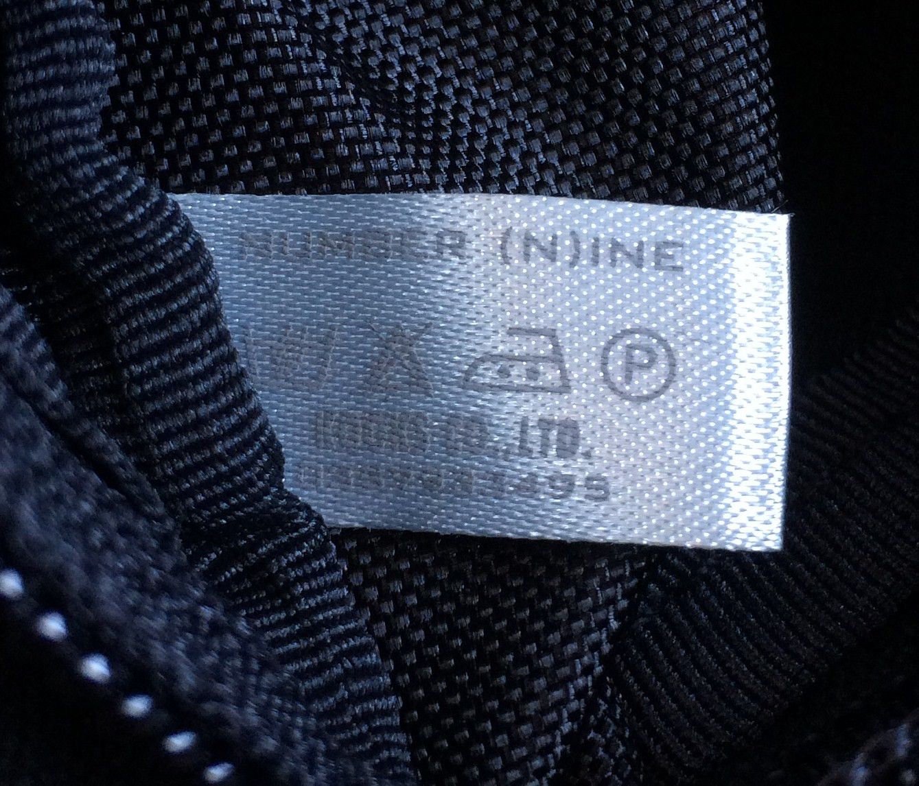 Number (N)ine FW01 Number (N)ine Fender Logo Waist Bag Size ONE SIZE - 6 Thumbnail