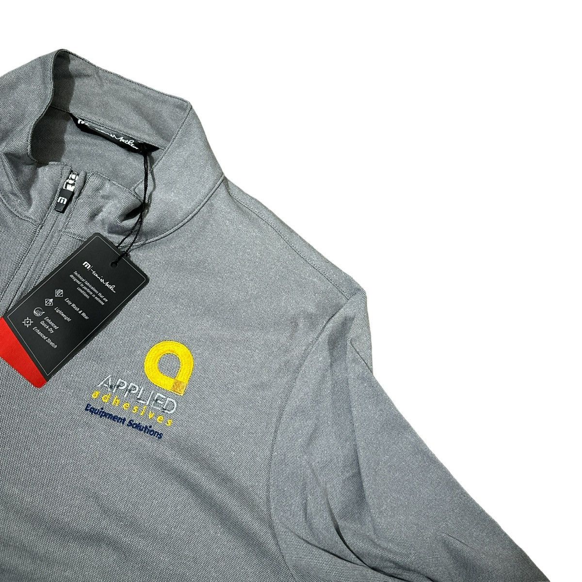 TravisMathew travis mathew 1/4 zip pullover large gray long sleeve nwt Size US L / EU 52-54 / 3 - 4 Thumbnail