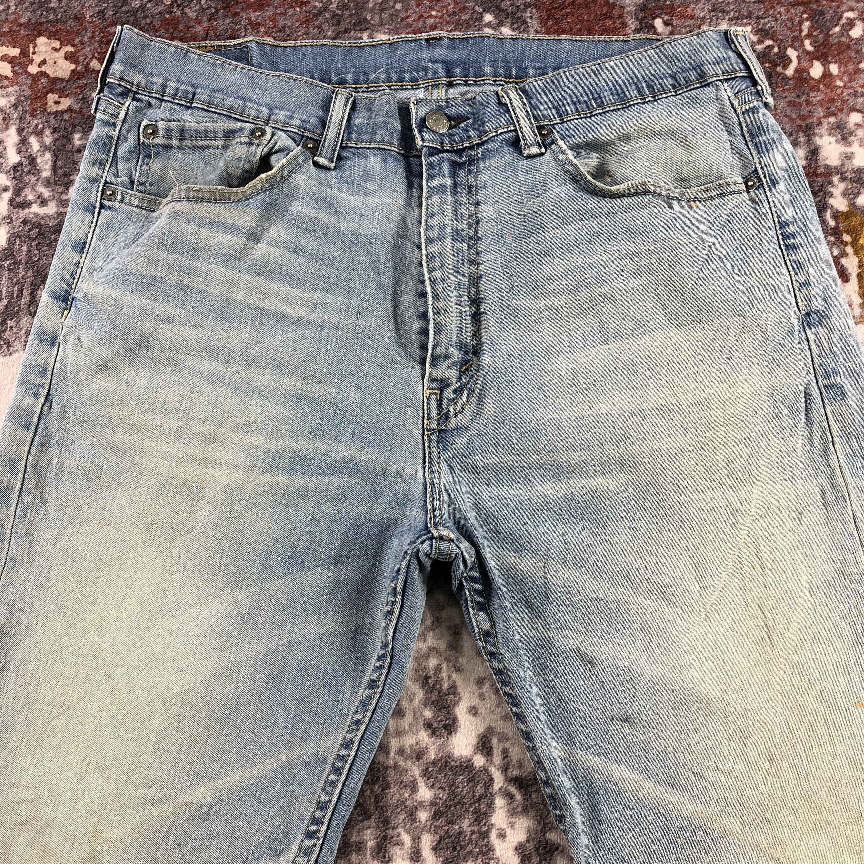 Levi's × Vintage Vintage Blue Wash Levis 505 Jeans-JM3093 Size US 36 / EU 52 - 3 Thumbnail