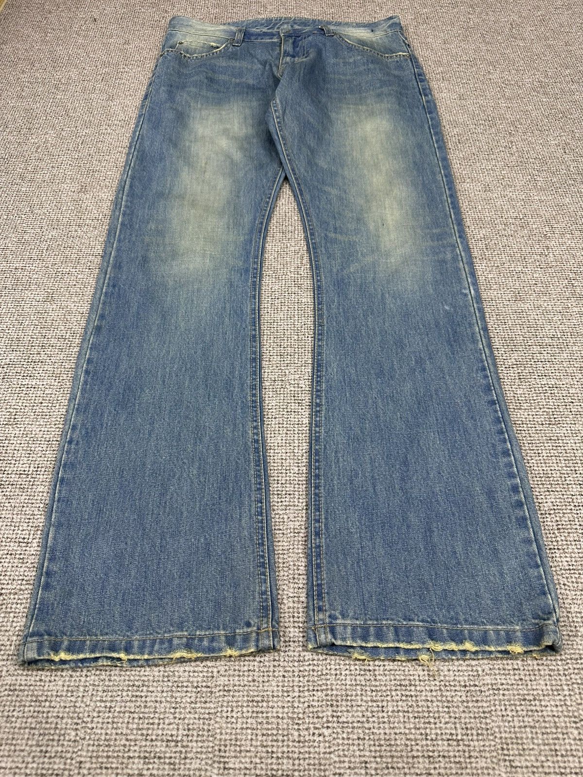 Play Cloths Play Flare Light Blue Denim 32x32 D786 Size US 32 / EU 48 - 2 Thumbnail