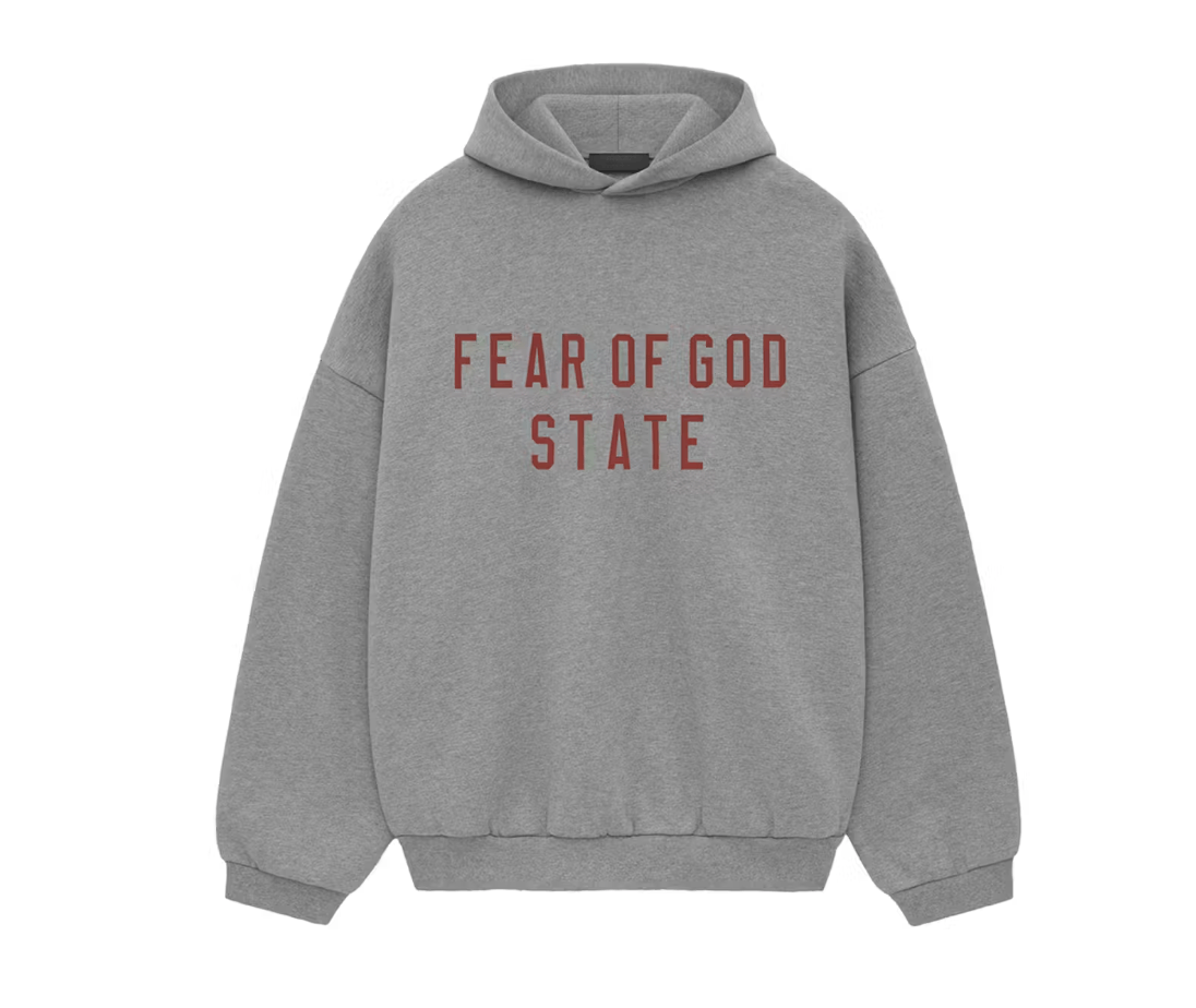 Fear of God 🔥Fear of God Essentials Fleece Hoodie Dark Heather Size M Size US M / EU 48-50 / 2 - 1 Thumbnail
