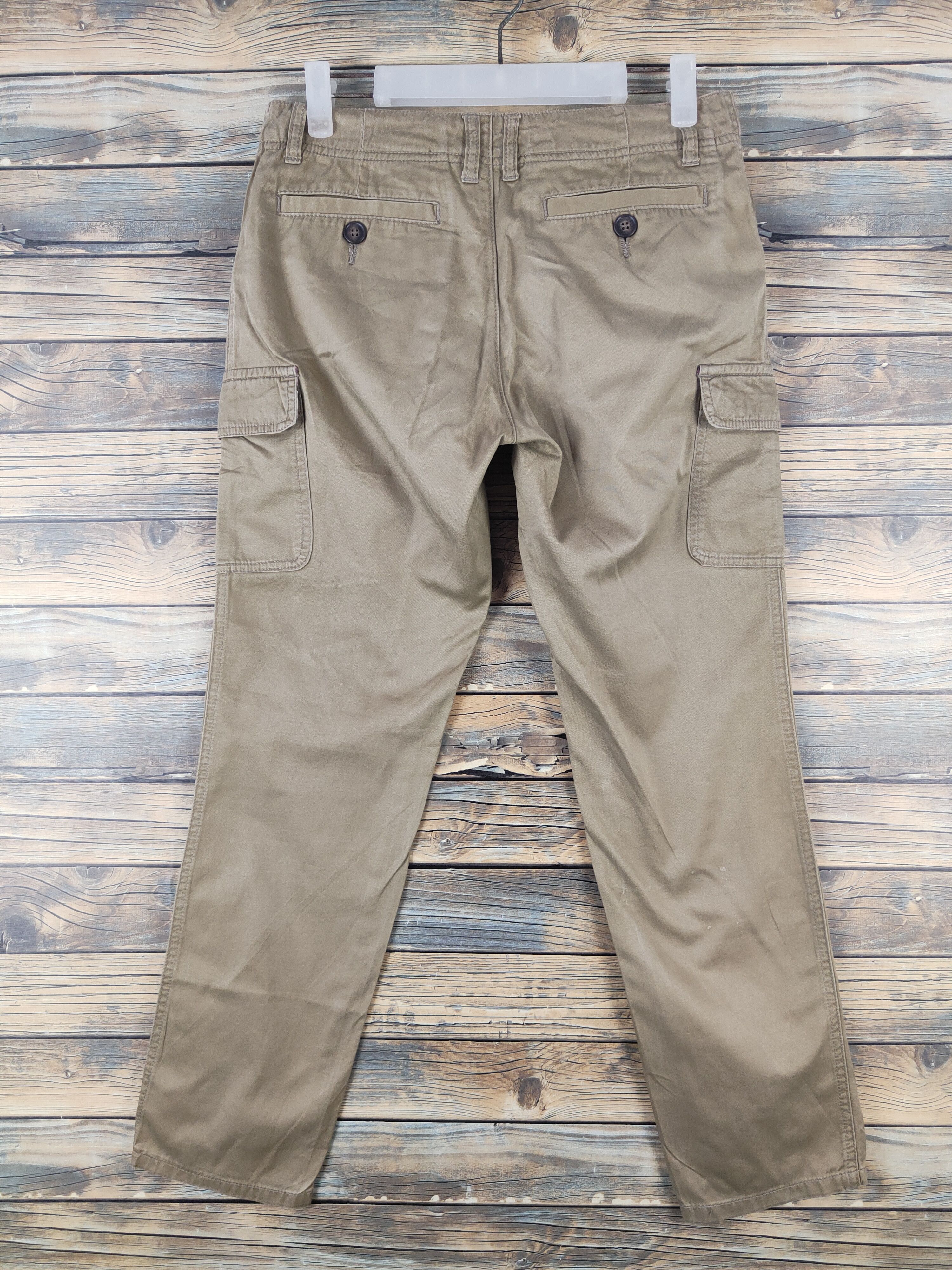 Japanese Brand DL Rope Picnic Brown Multipocket Tactical Cargo Pants #1371 Size US 30 / EU 46 - 7 Thumbnail