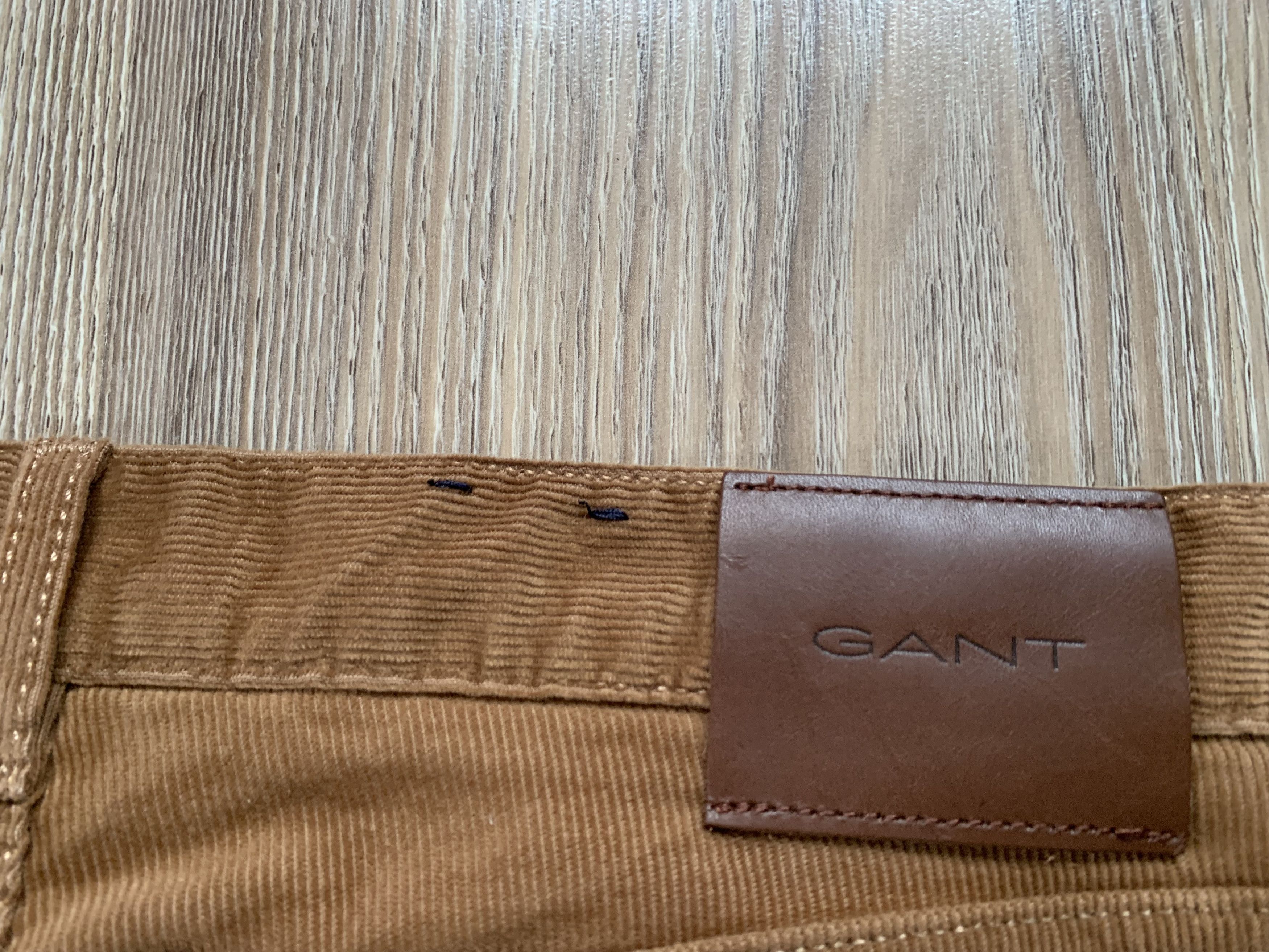 Gant GANT Hayes Slim Brown Corduroy Pants Size US 32 / EU 48 - 6 Thumbnail