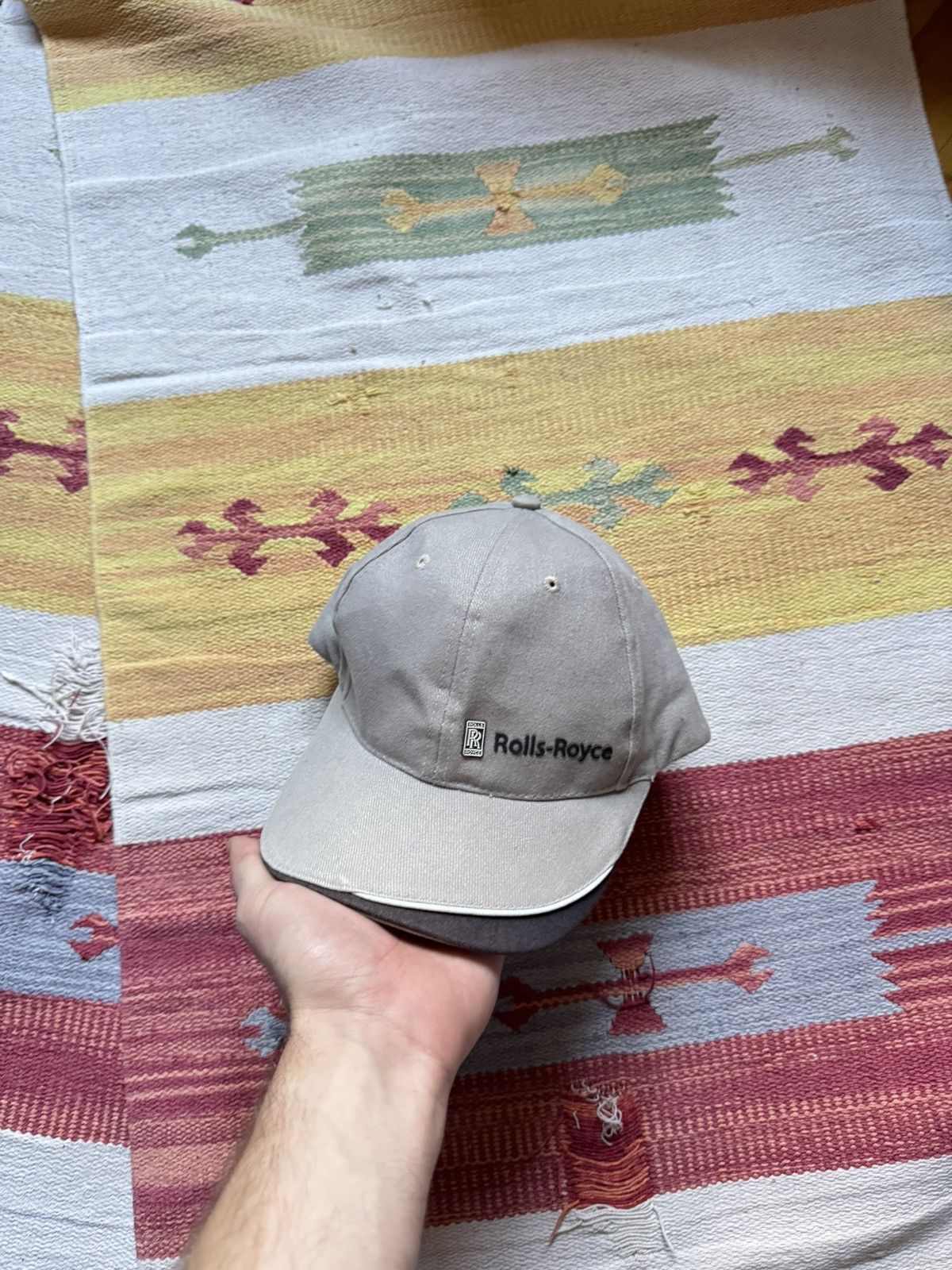 Vintage Vintage 90’s Rolls Royce Racing y2k Formula 1 Hat Size ONE SIZE - 3 Thumbnail
