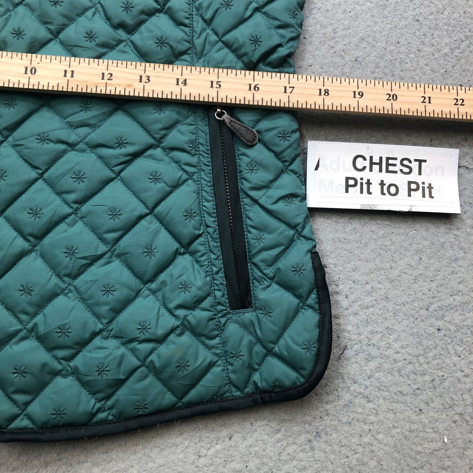 Eddie Bauer Eddie Bauer Goose Down Puffer Vest Jacket Women Small Green Size S / US 4 / IT 40 - 7 Thumbnail