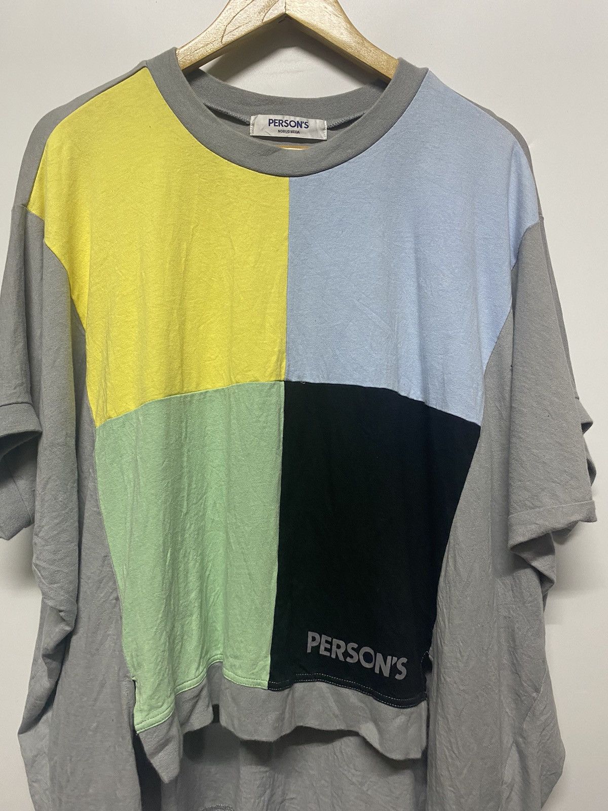 Designer × PERSON'S Person’s T Shirts Block Color Size L / US 10 / IT 46 - 7 Thumbnail