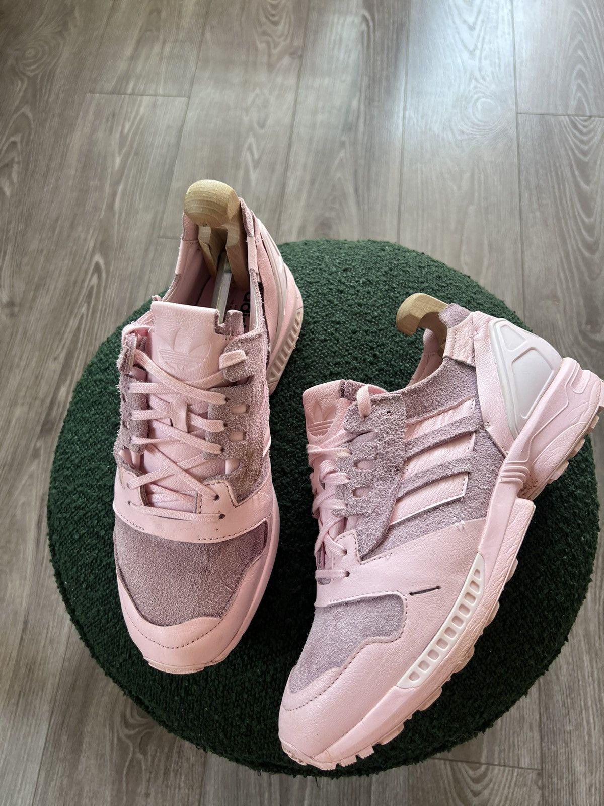 Adidas Adidas Luxury ZX 8000 „Minimalist Iconic” Leather Sneakers Size US 9 / EU 42 - 7 Thumbnail