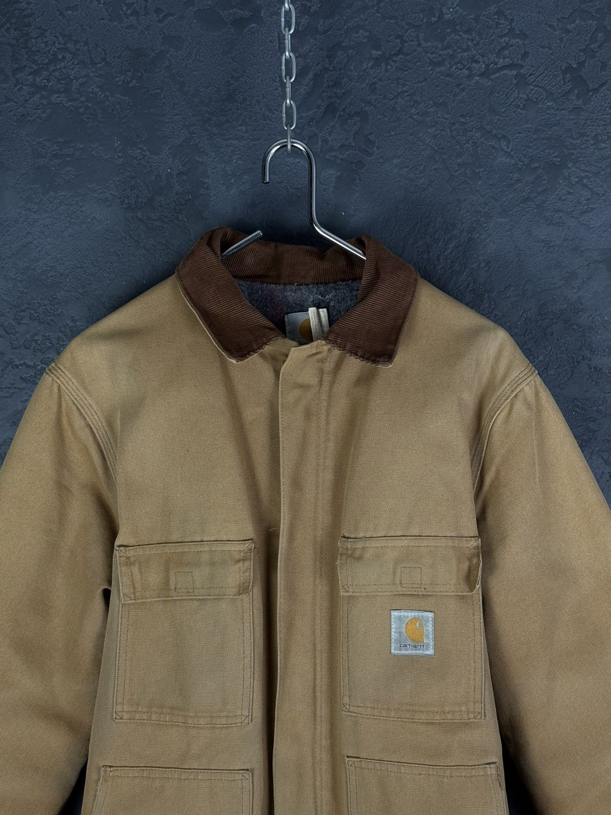 Carhartt Rare Design Vintage Carhatt Distressed Jacket 1990s Size US M / EU 48-50 / 2 - 5 Thumbnail
