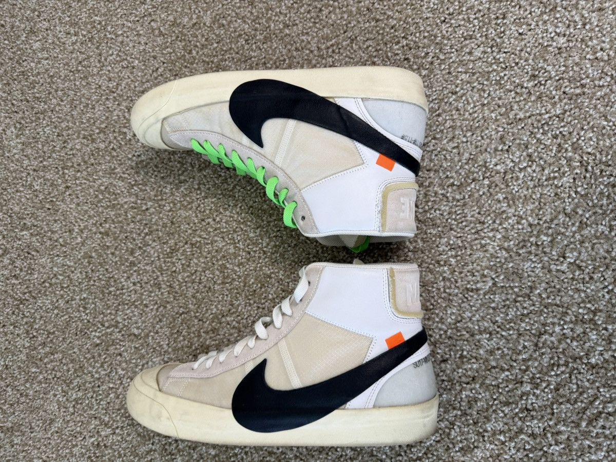 Nike × Off-White 2017 Off-White x Blazer Mid 'The Ten' Size 11 Size US 11 / EU 44 - 7 Thumbnail