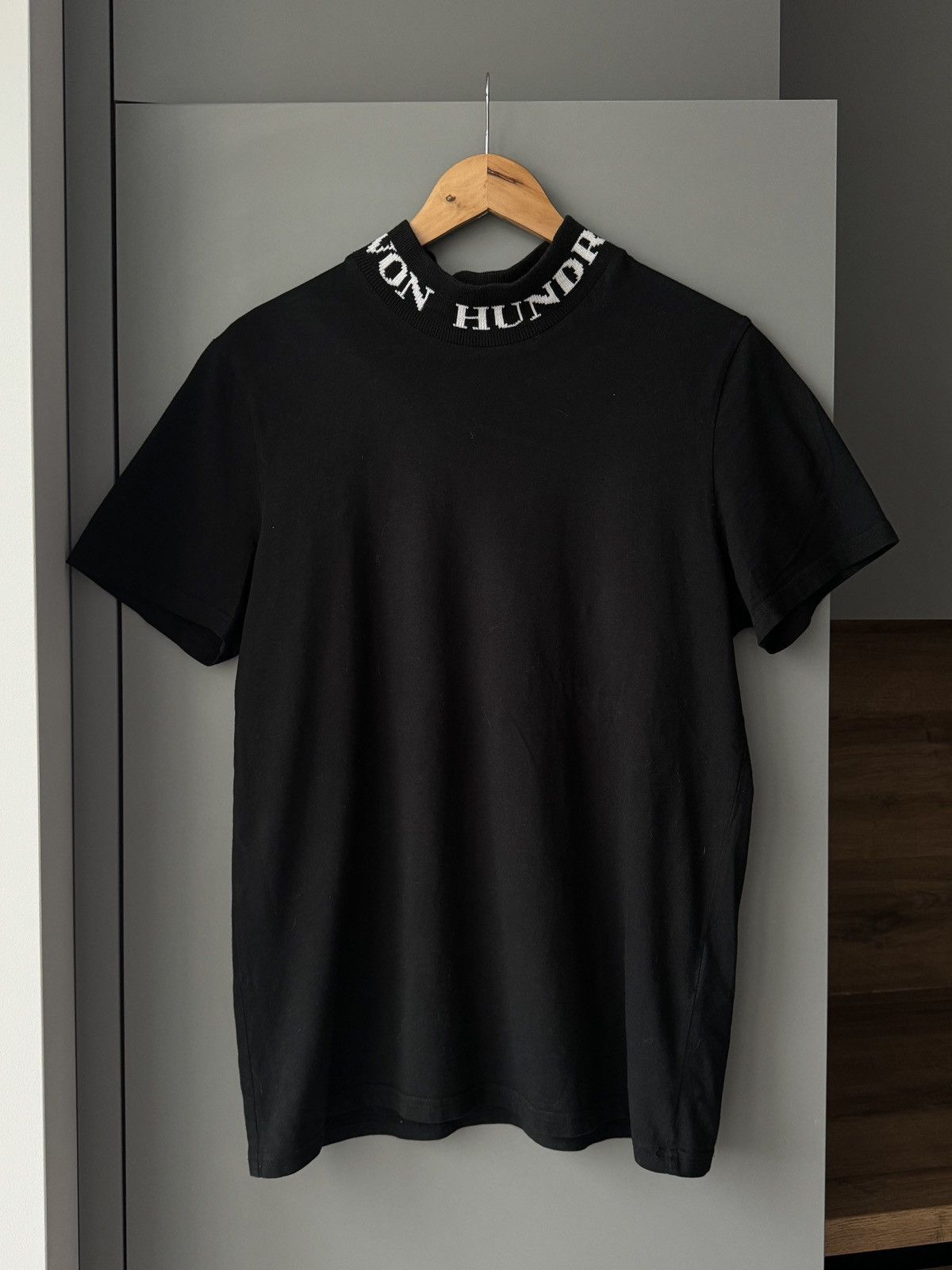 Won Hundred Won Hundred Logo Black T-Shirt Organic Cotton Size US M / EU 48-50 / 2 - 1 Thumbnail