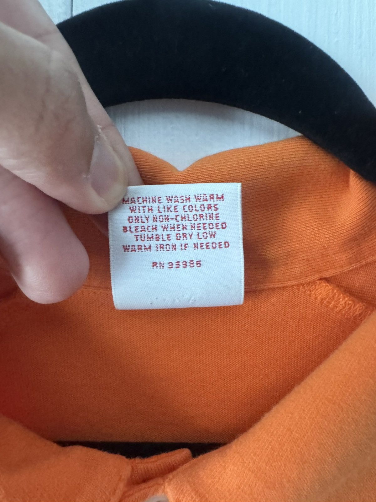 Brooks Brothers Orange Brooks Brothers Polo Shirt Gold Logo 100% Cotton L Size US L / EU 52-54 / 3 - 5 Thumbnail
