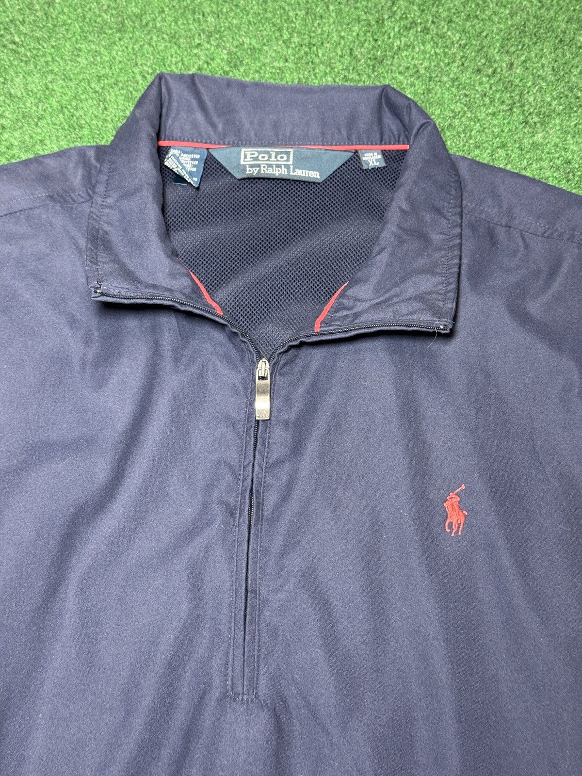 Polo Ralph Lauren Polo Ralph Lauren 1/4 Zip Vintage Windbreaker XL Jacket Size US XL / EU 56 / 4 - 2 Thumbnail