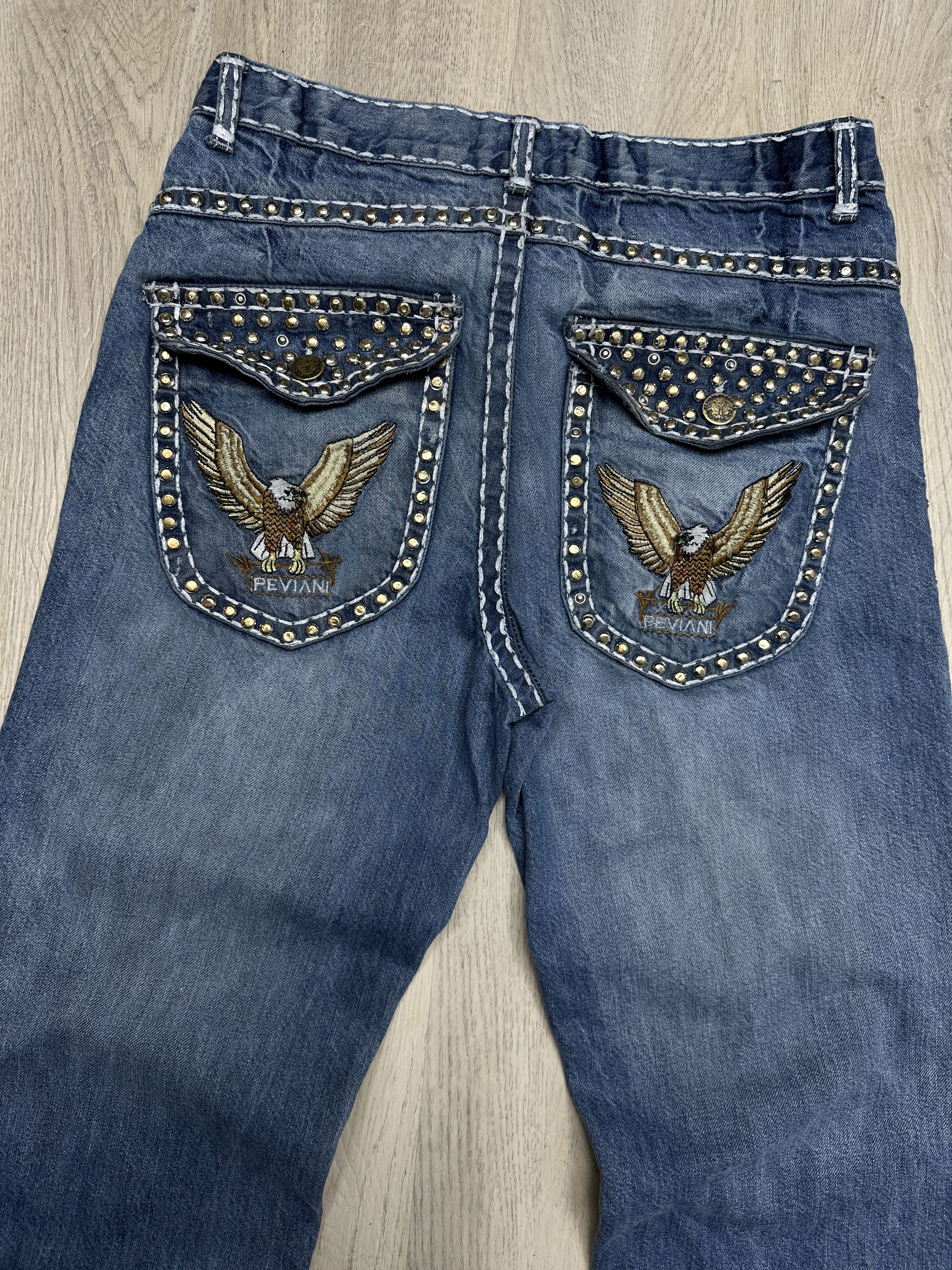 Japanese Brand Peviani Japanese Style Vintage Mens Denim Pants Jeans Size US 34 / EU 50 - 2 Thumbnail