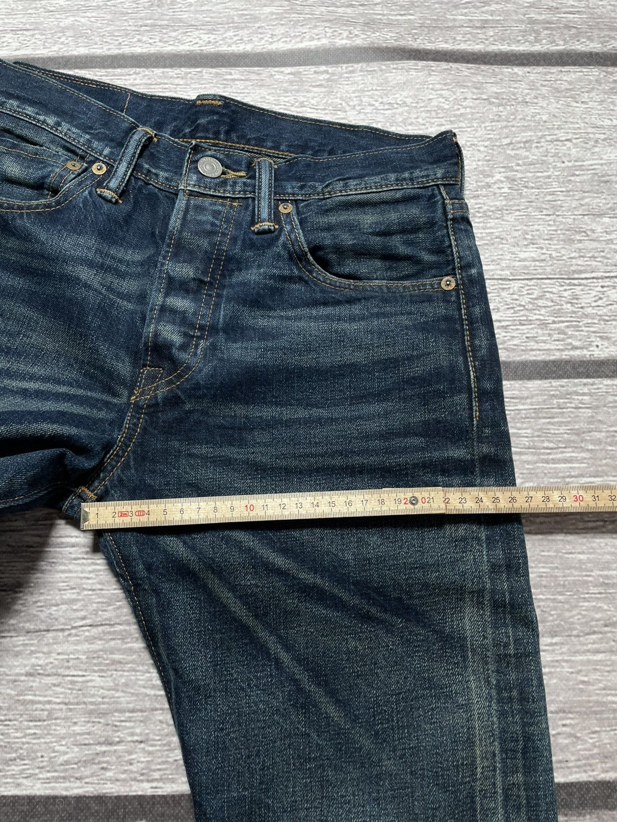 Levi's Levis wasz selvedge denim japanese jeans Size US 28 / EU 44 - 14 Thumbnail