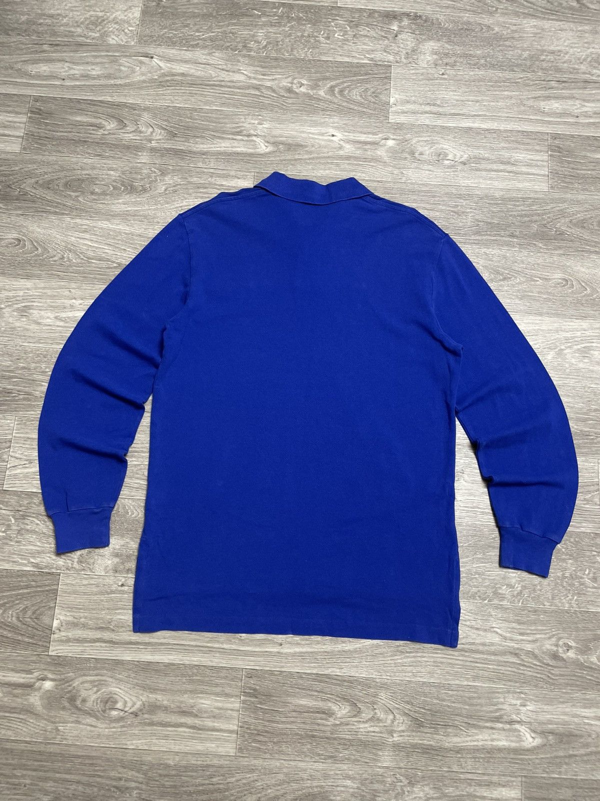 Polo Ralph Lauren Vintage Polo Ralph Lauren Blue Long Sleeve Polo Shirt Size US M / EU 48-50 / 2 - 13 Thumbnail