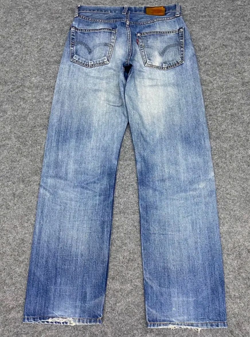 Levi's Vintage Clothing Vintage Levis Distressed Denim Kurt Cobain Style Size US 30 / EU 46 - 2 Thumbnail