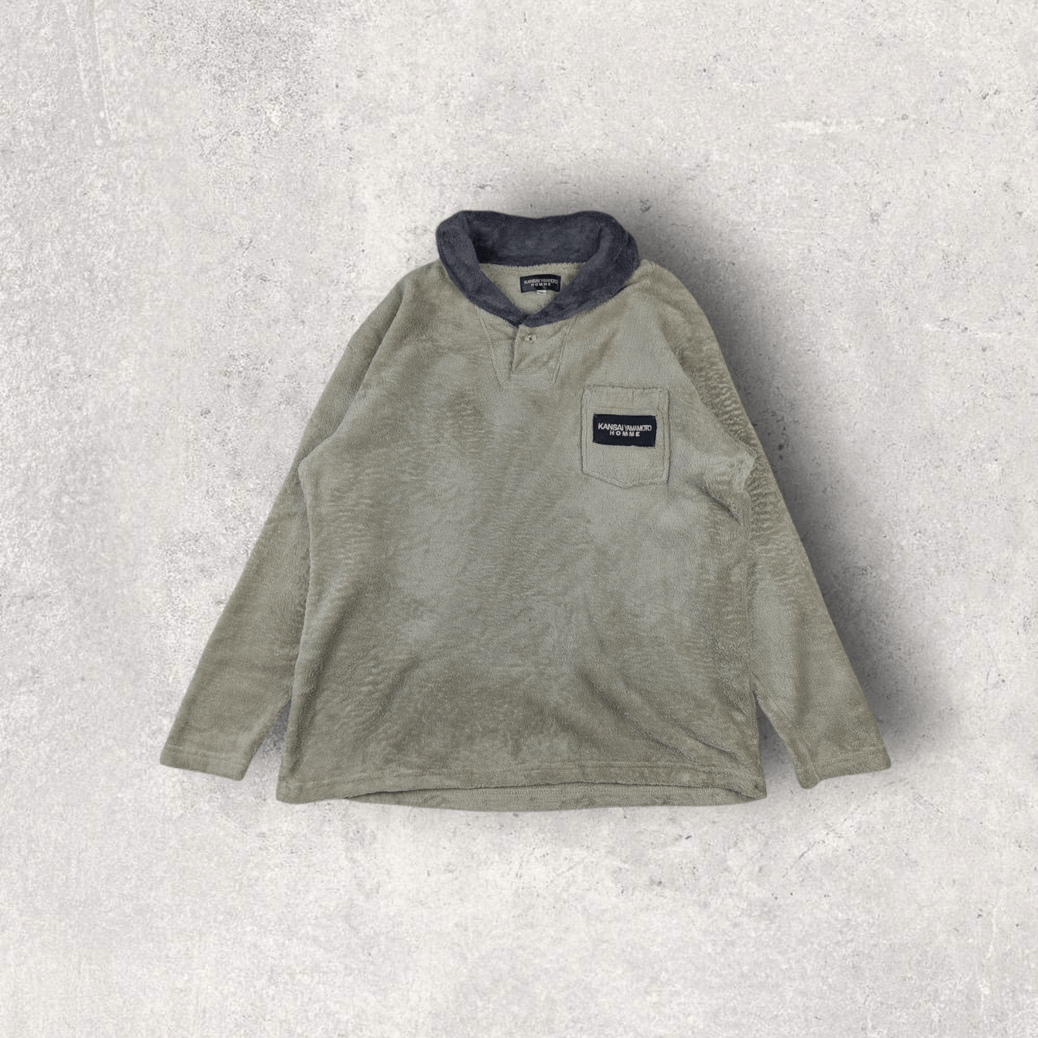 Kansai Yamamoto KANSAI YAMAMOTO Fleece Sweatshirt Size US M / EU 48-50 / 2 - 1 Thumbnail