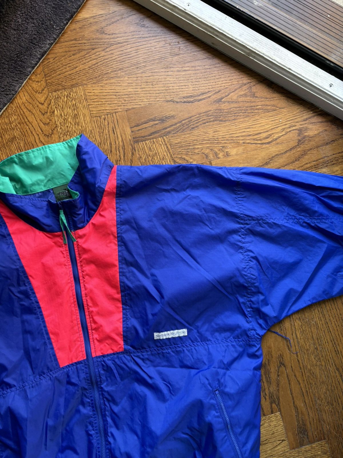 Northern Reflections × Vintage 1980s Northern Reflection Jacket Vintage Windbreaker Zip 80s Size US S / EU 44-46 / 1 - 5 Thumbnail