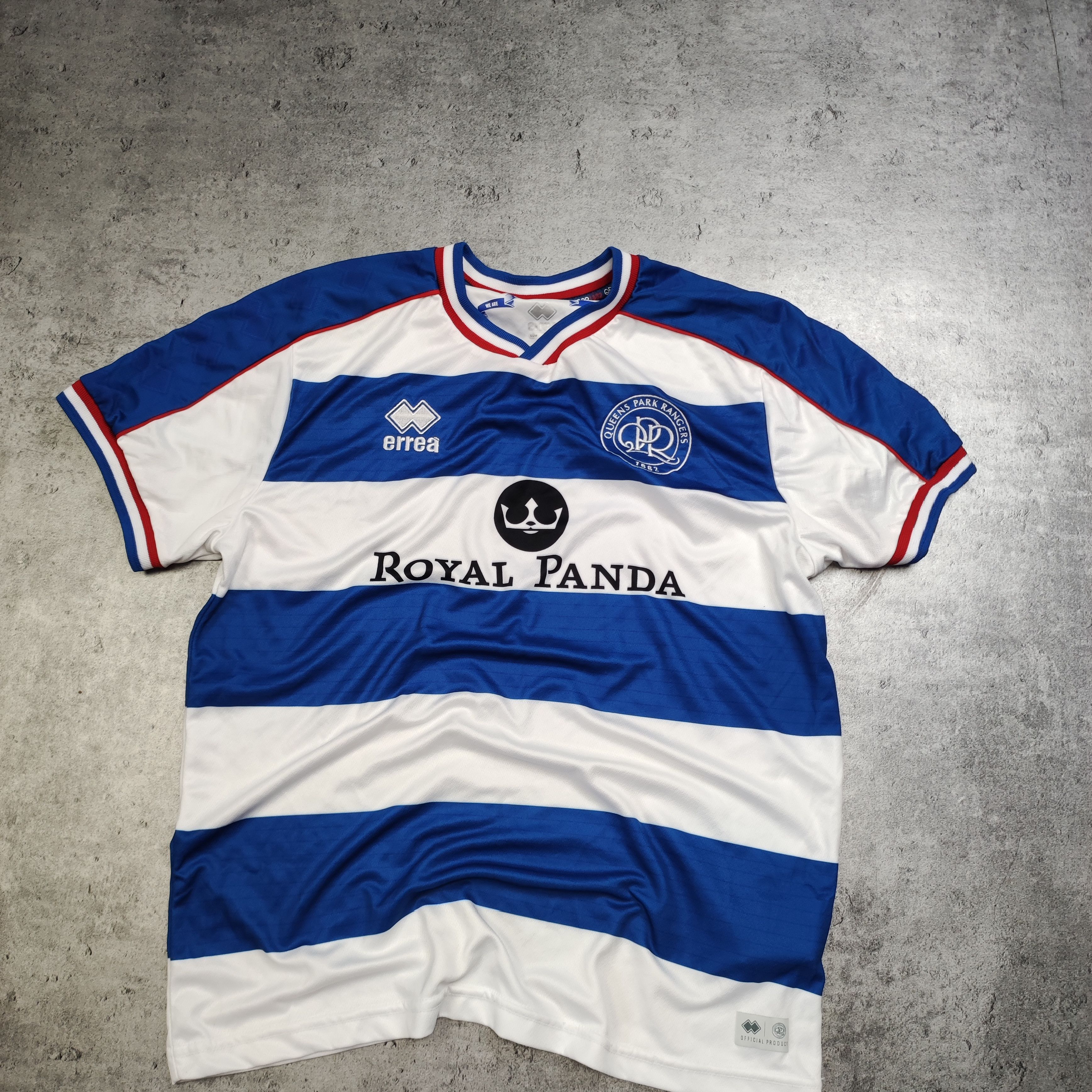 Vintage RARE QPR Queens Park Rangers Football Soccer Jersey Size US M / EU 48-50 / 2 - 2 Thumbnail