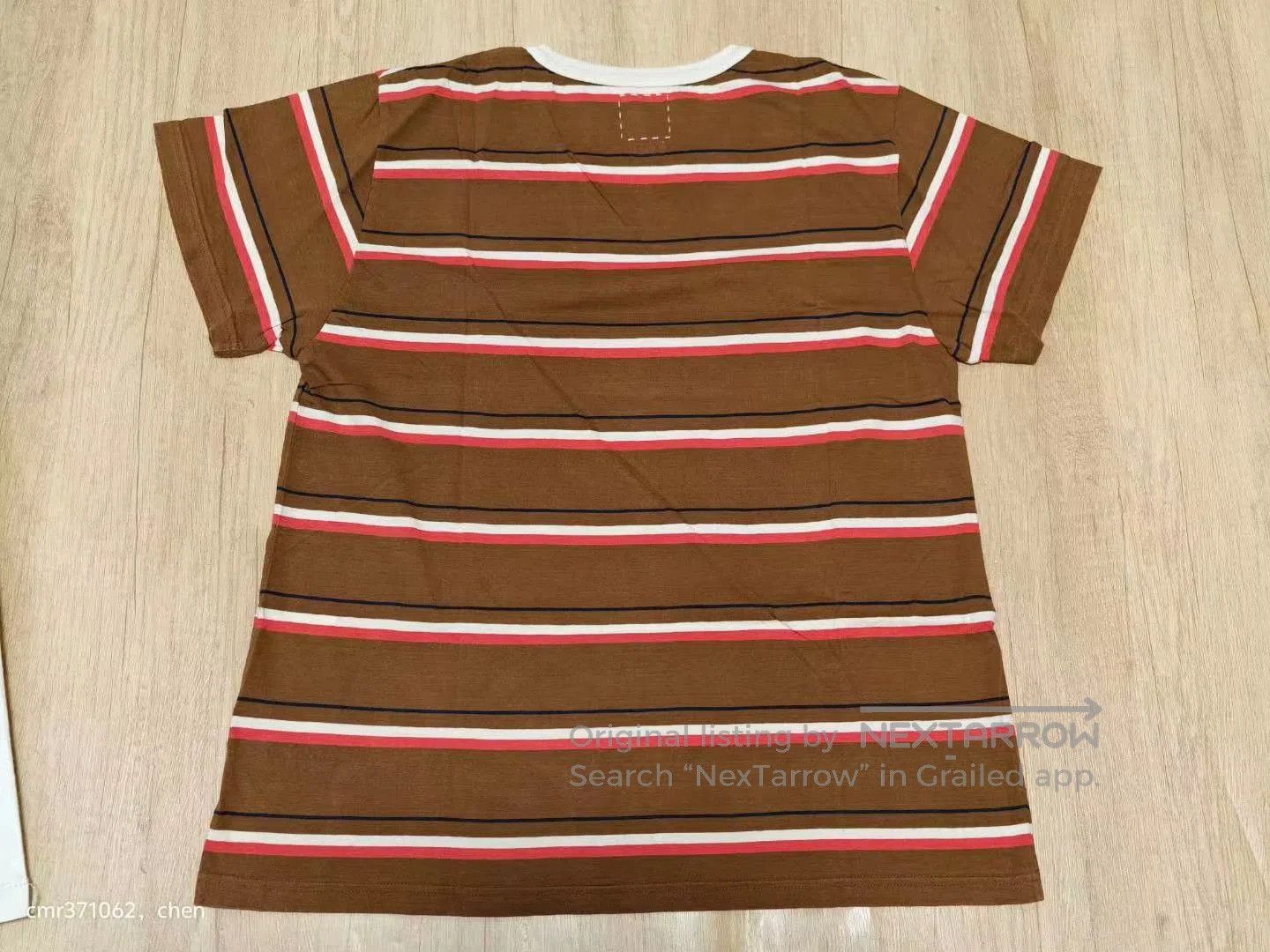 Visvim visvim 19AW Border A-Liner S/S Tee. Size US XL / EU 56 / 4 - 6 Thumbnail