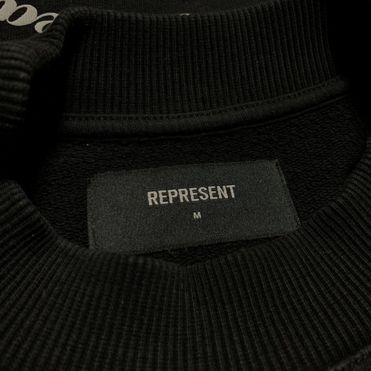 Represent Clo. Represent Medium Bespoke Commissions Jet Black Sweater Size US M / EU 48-50 / 2 - 4 Thumbnail