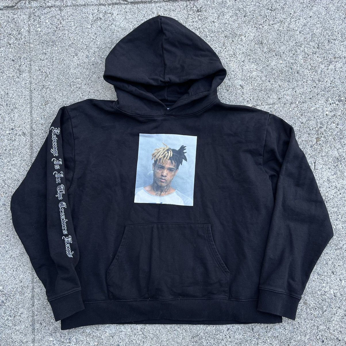 Revenge Mugshot Black Hoodie XXL high quality