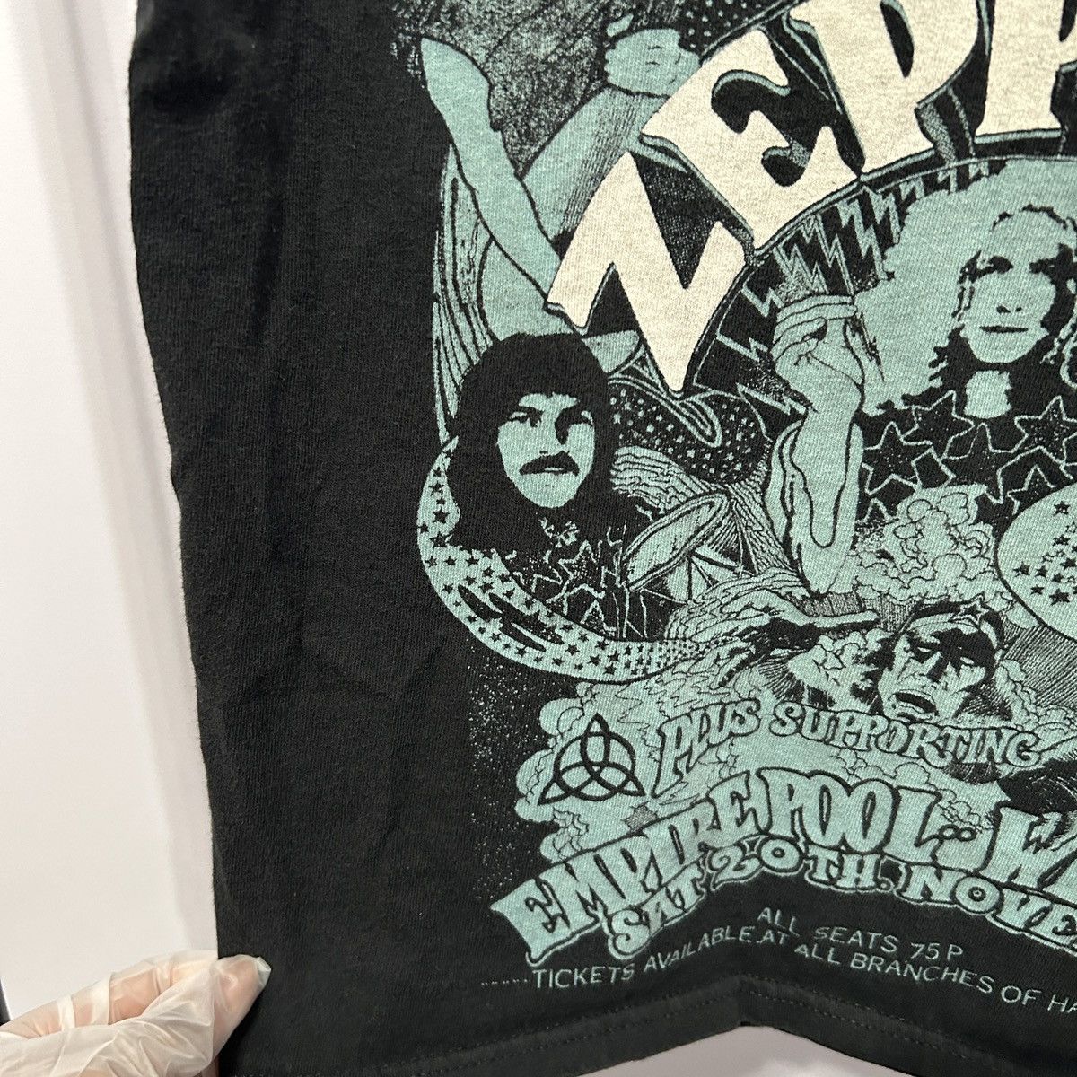 Anvil Led Zeppelin 2011 Concert Style Graphic Tee Sz Sm - “Jolene” Size S / US 4 / IT 40 - 7 Thumbnail