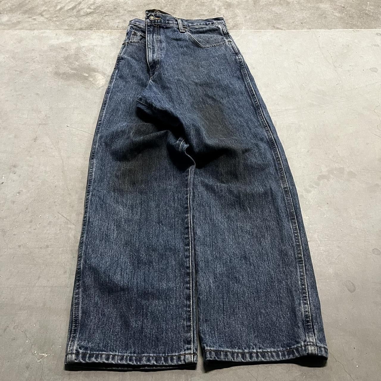 Vintage Vintage Y2K/2000s Baggy Grunge Skater Style Streetwear RedHead Dark Wash Denim Jeans! Size US 38 / EU 54 - 3 Thumbnail