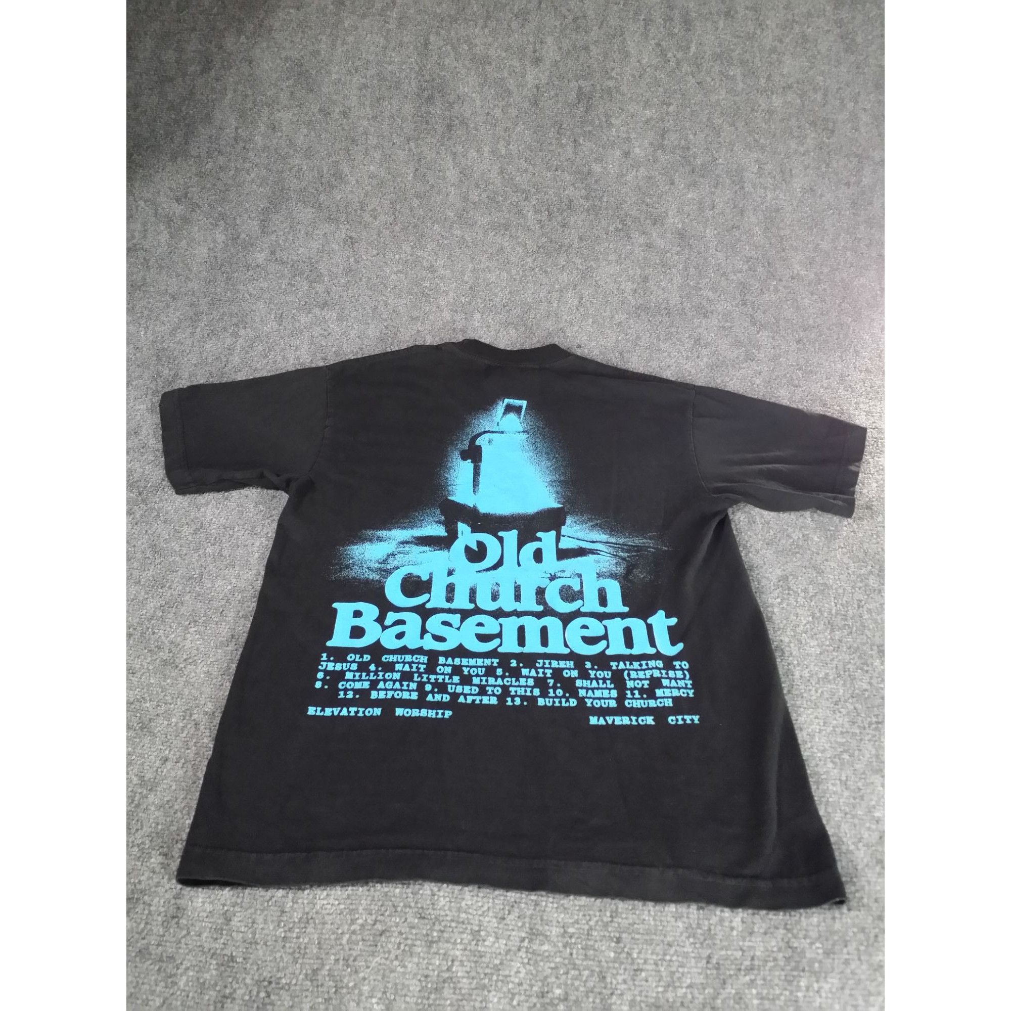 Other Old Church Basement T-Shirt Men Sz S Black Hallelujah Is All Size US S / EU 44-46 / 1 - 7 Thumbnail