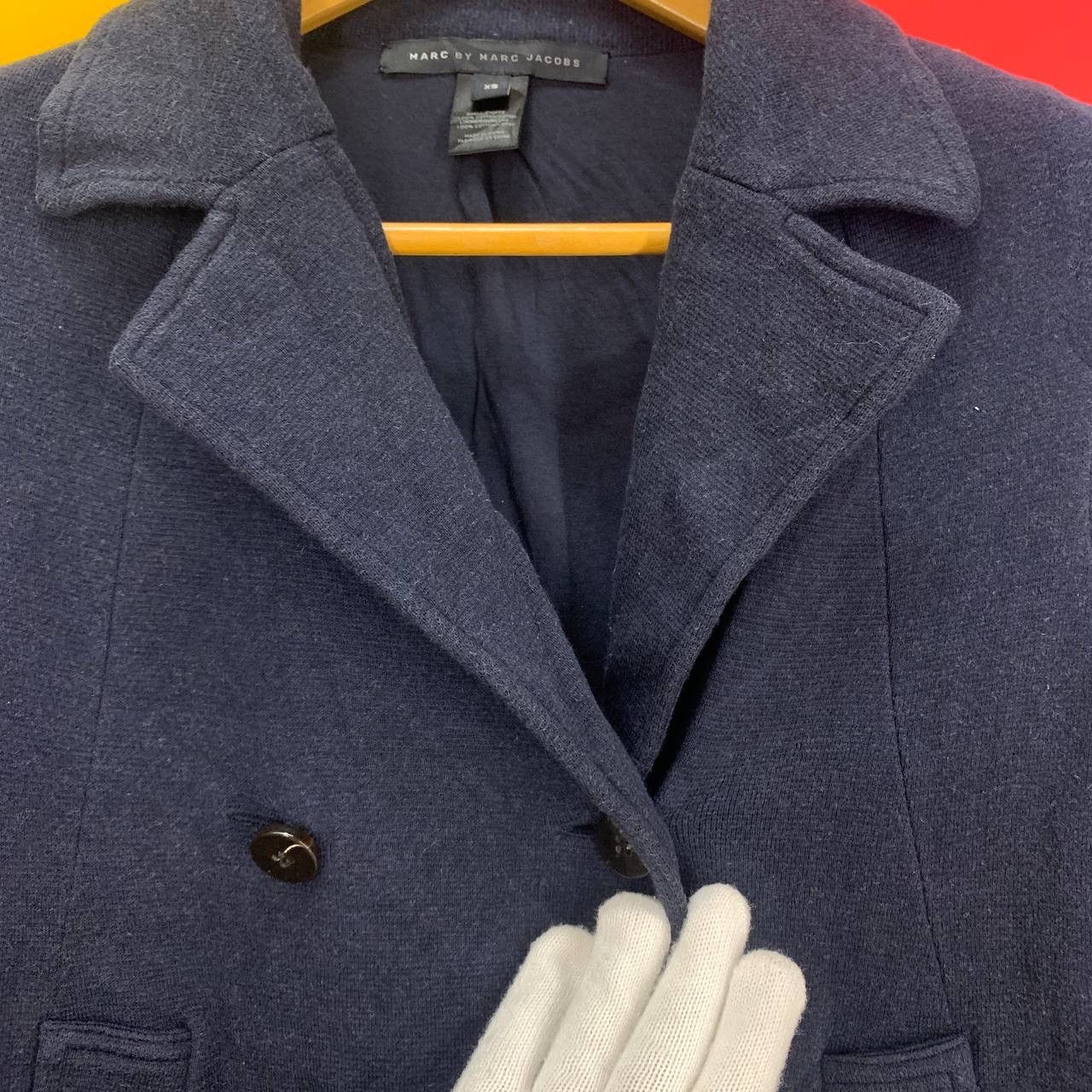 Marc Jacobs MARC BY MARC JACOBS Normandy Blue Jacket #2465/AM Size US XS / EU 42 / 0 - 2 Thumbnail