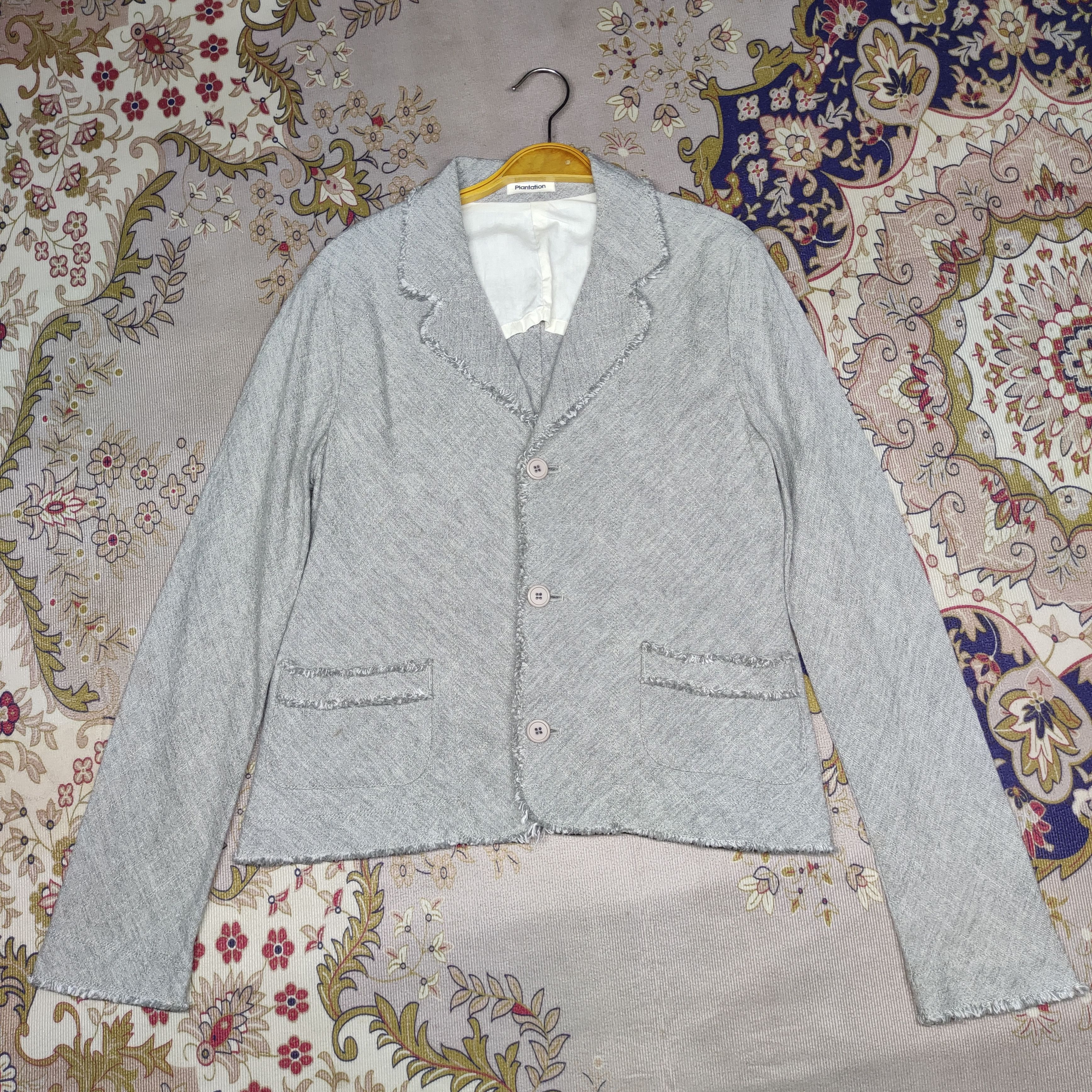 Issey Miyake a75 Plantation by Issey Miyake Distressed style jacket Size M / US 6-8 / IT 42-44 - 5 Thumbnail