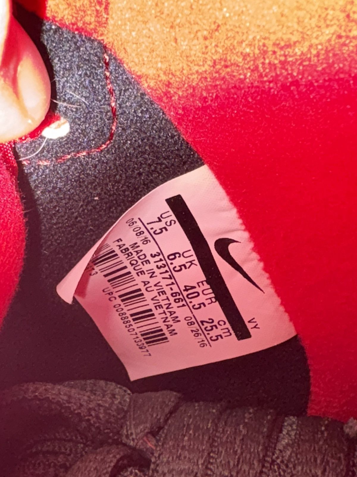 Nike SB Nike SB Dunk High Red velvet Size US 7.5 / EU 40-41 - 6 Thumbnail