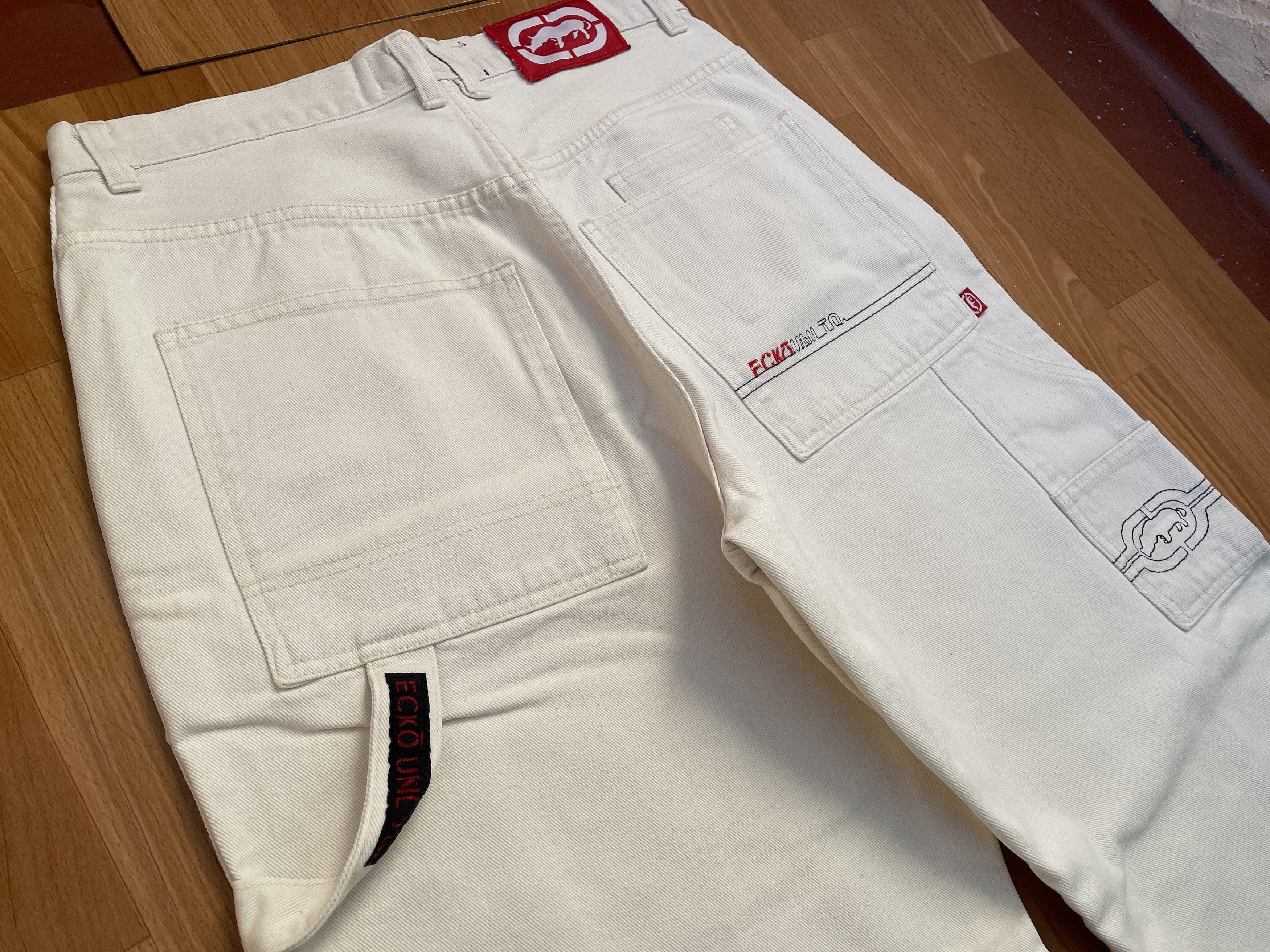 Ecko Unltd. Ecko Unltd jeans, baggy, vintage 90s hip hop skater Y2K W 34 Size US 34 / EU 50 - 7 Thumbnail