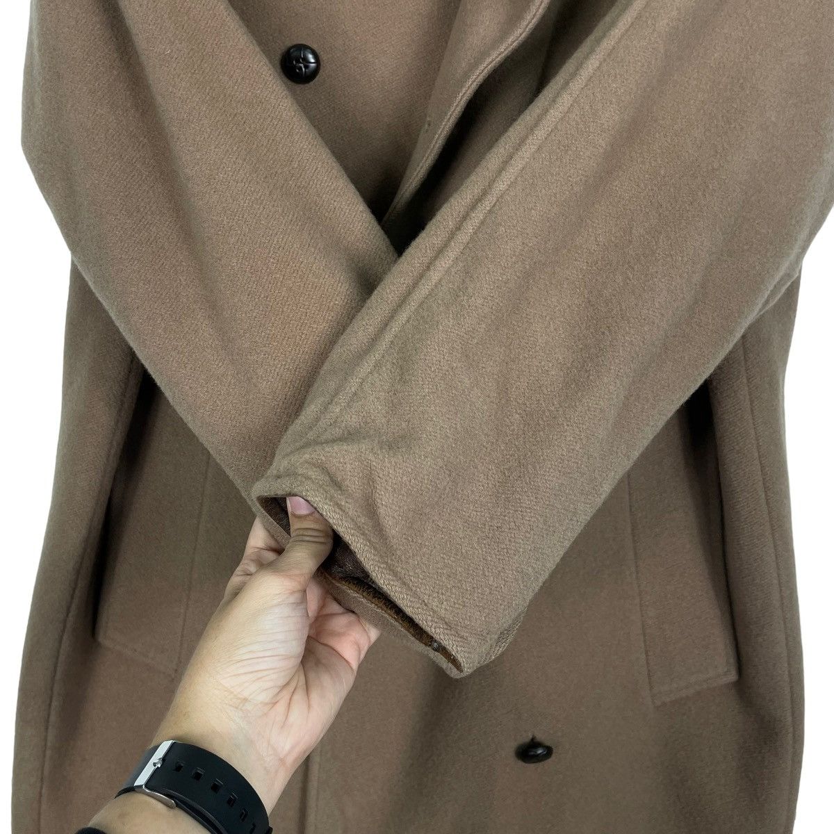 Designer 💥RICHBROWN RAMOSPORT PARIS BUTTON TRENCH COAT JACKET Size US M / EU 48-50 / 2 - 11 Thumbnail
