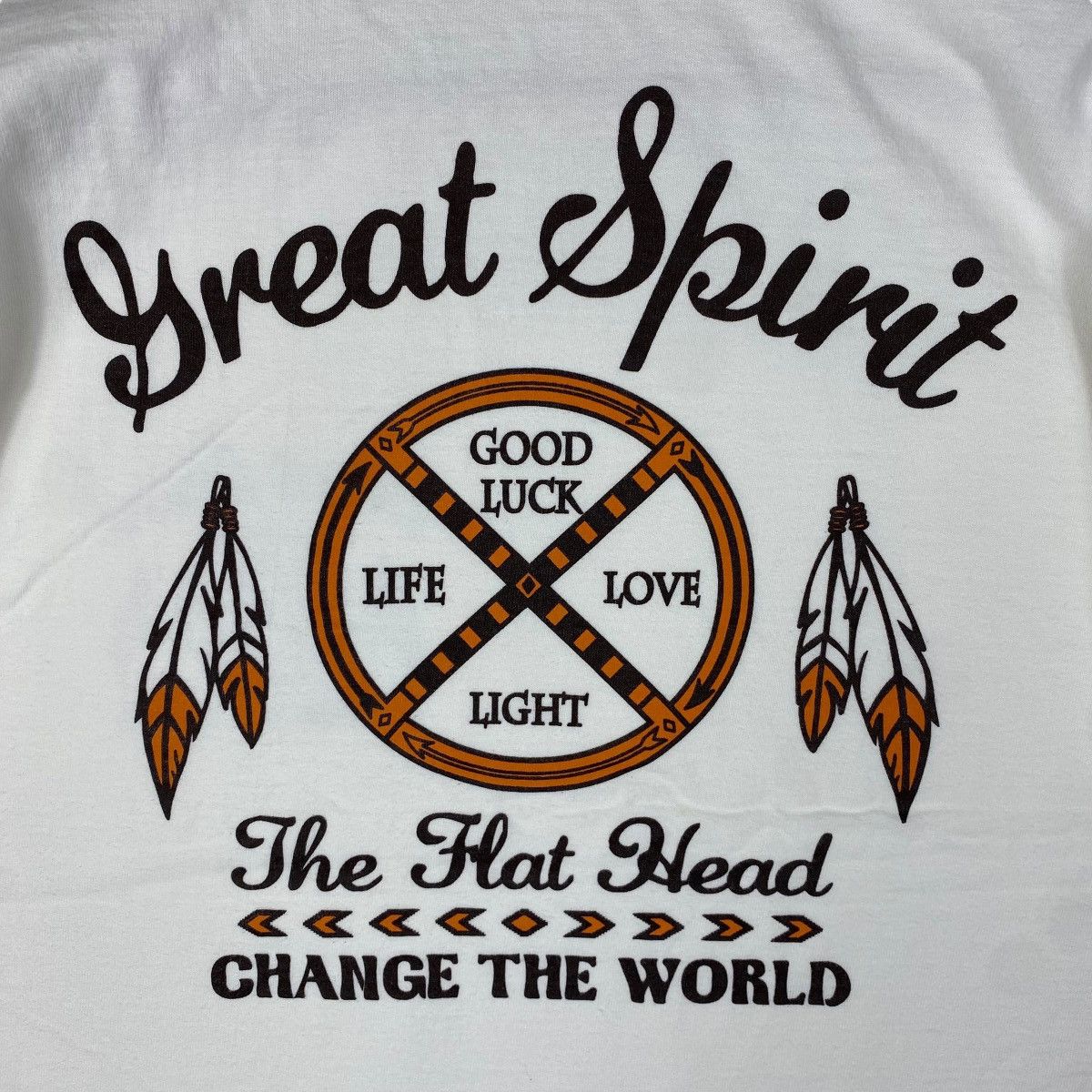 The Flat Head THE FLAT HEAD Great Spirit Change The World Navajo Native Size US S / EU 44-46 / 1 - 2 Thumbnail
