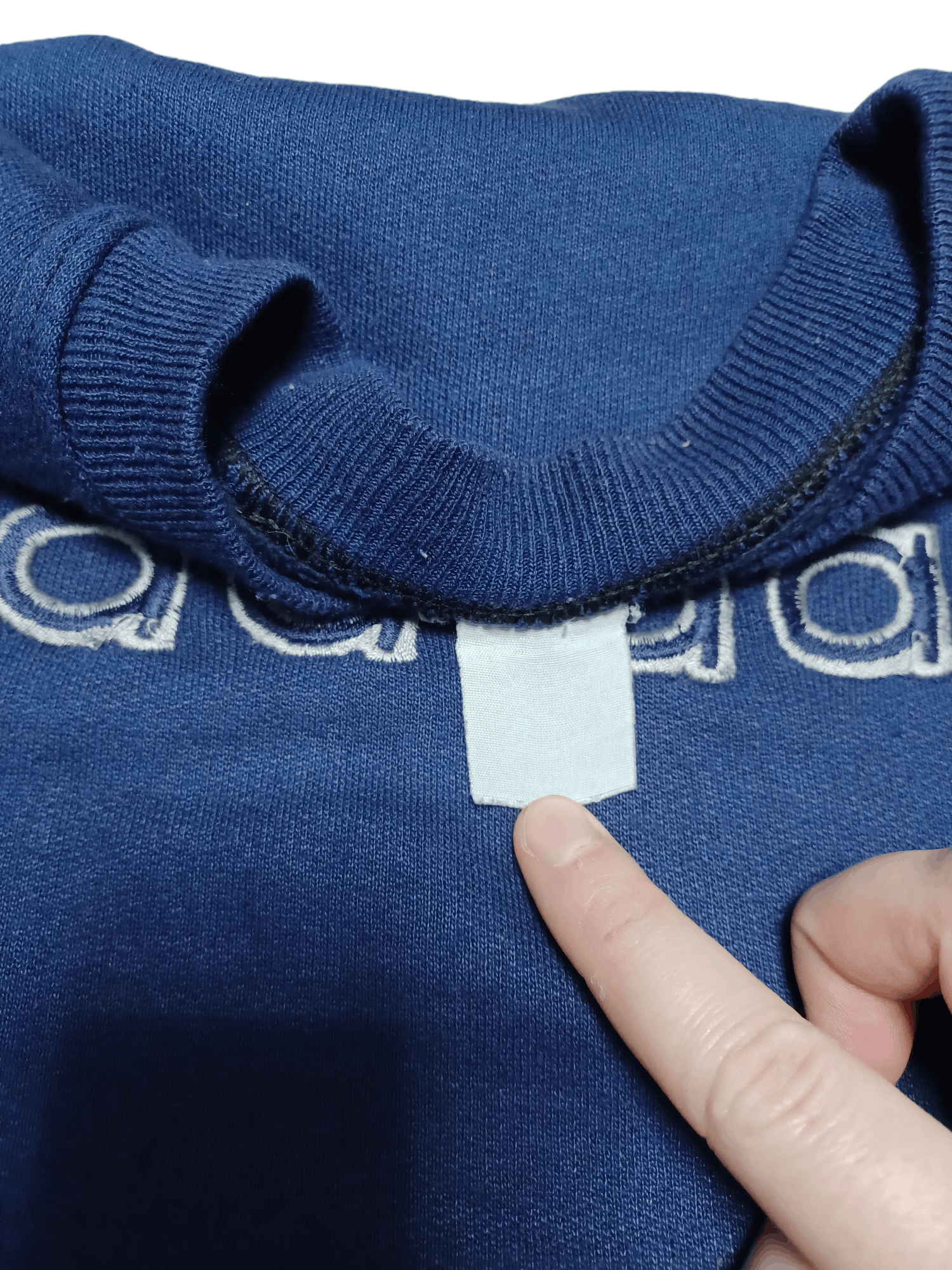 Adidas ADIDAS BIGLOGO EMBROIDERED BOXY SWEATSHIRT VINTAGE 90S OR80S Size US M / EU 48-50 / 2 - 4 Thumbnail