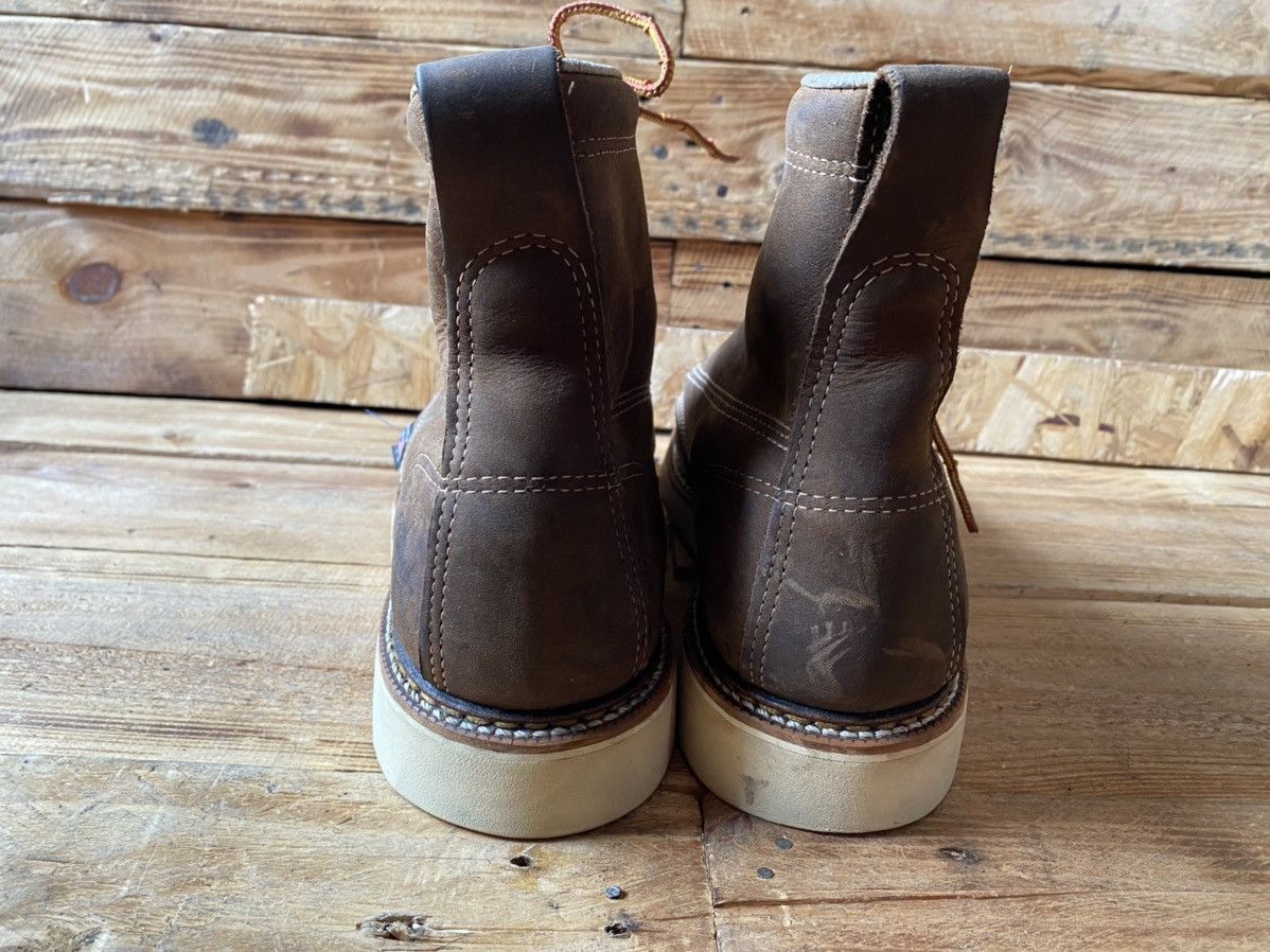 Thorogood Thorogood moc-toe gray leather work boots sz US9 Size US 9 / EU 42 - 6 Thumbnail