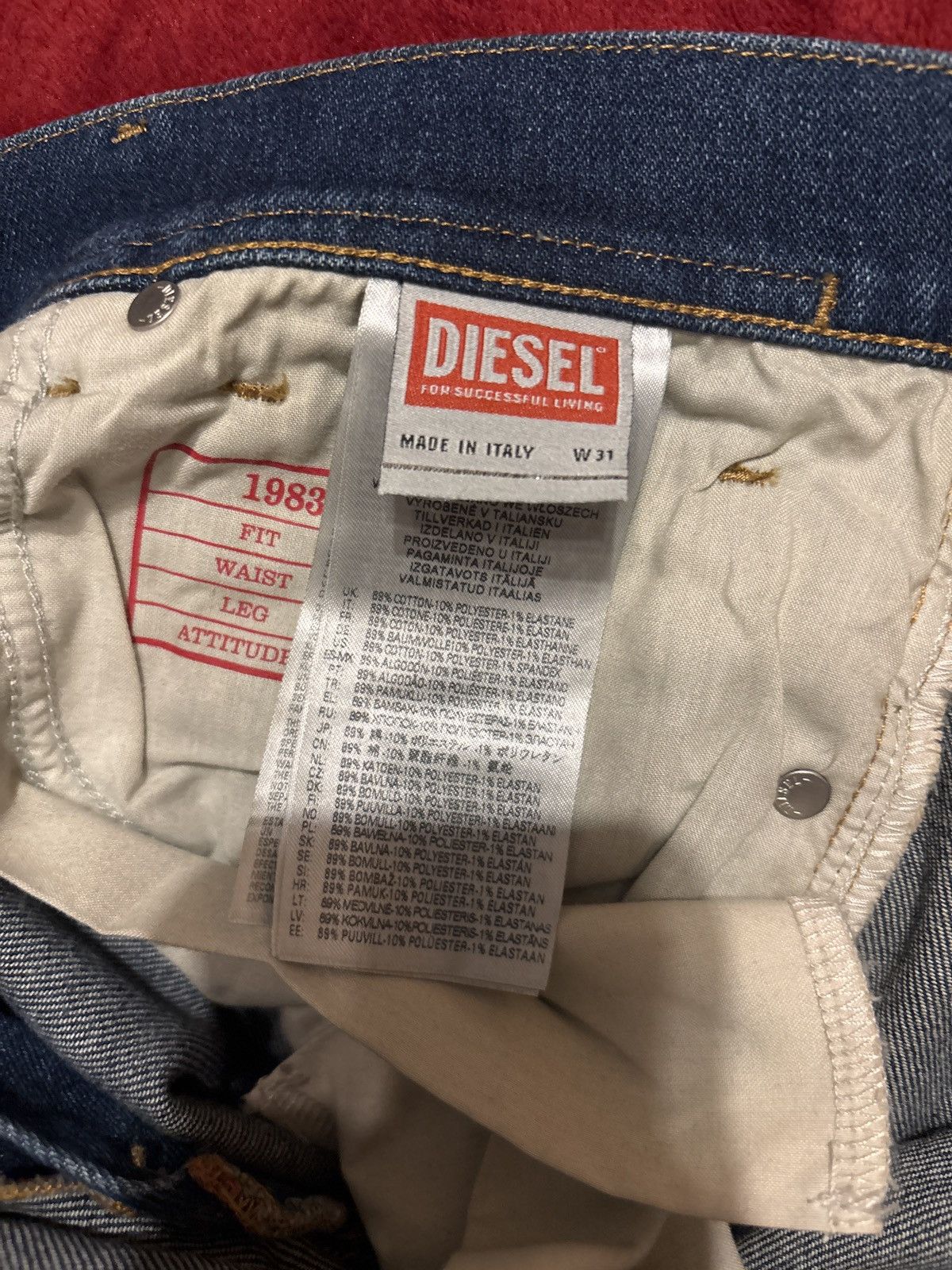 Diesel Diesel 1983-09D82 31x32 Size US 31 - 2 Thumbnail