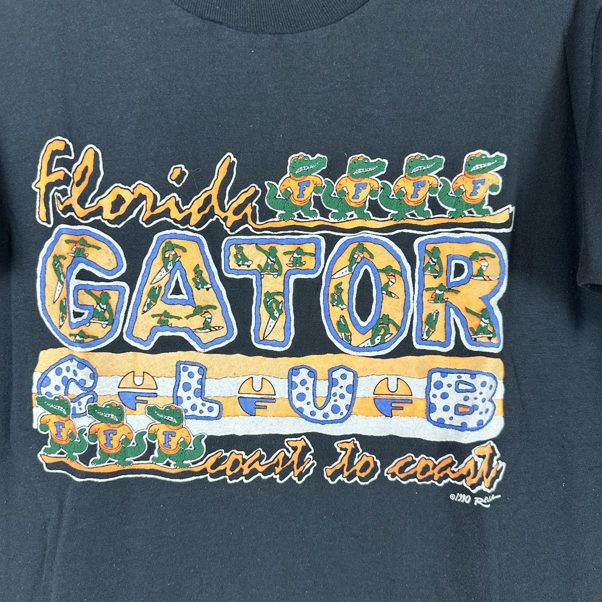 Jerzees × NCAA × Vintage Vintage 1990 Florida Gators Coast to Coast NCAA T-shirt Size US L / EU 52-54 / 3 - 3 Thumbnail